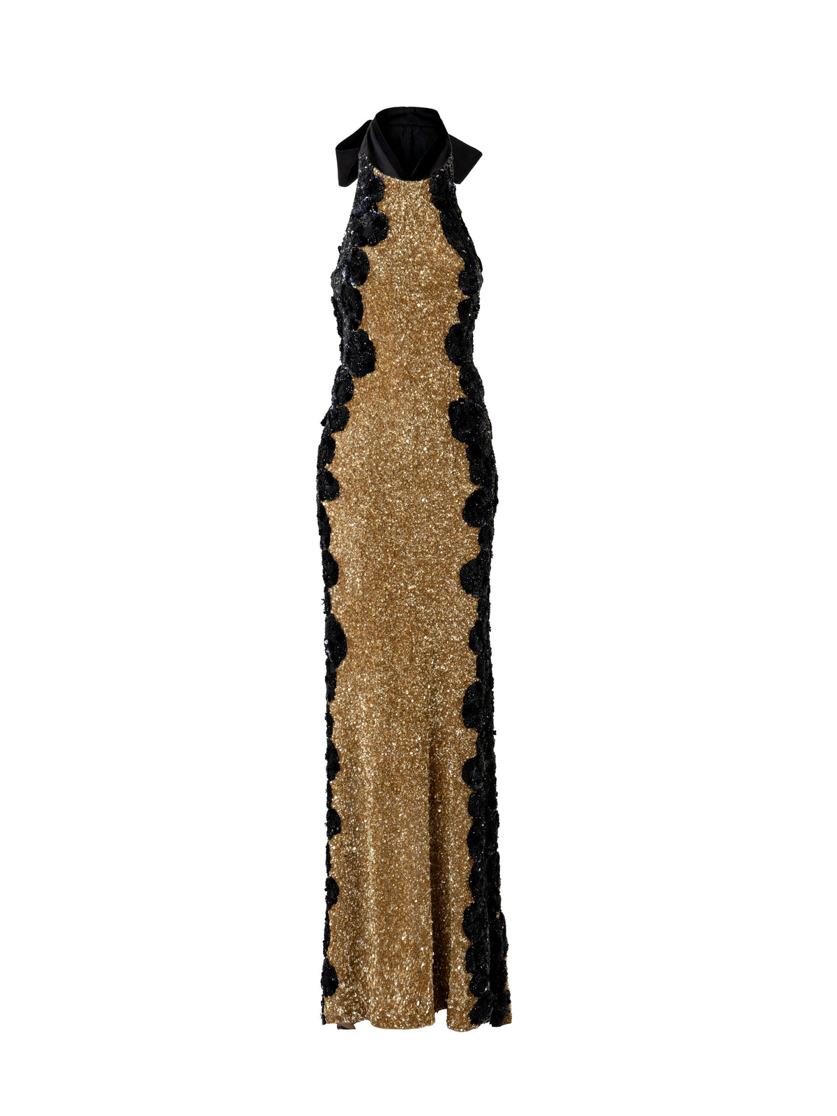 Midnight Rose Garden Tapestry Gown