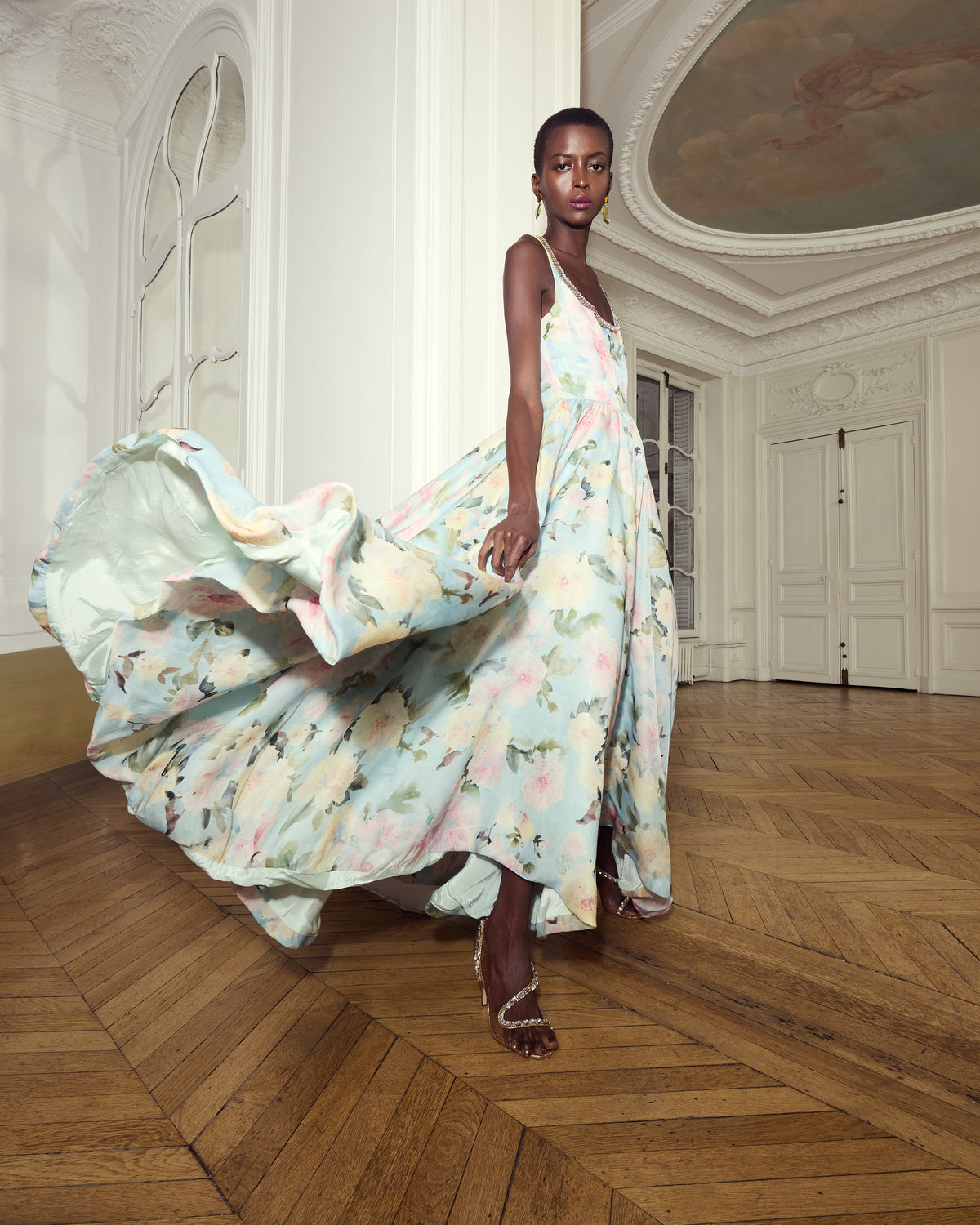 Mist Haze Long Dress