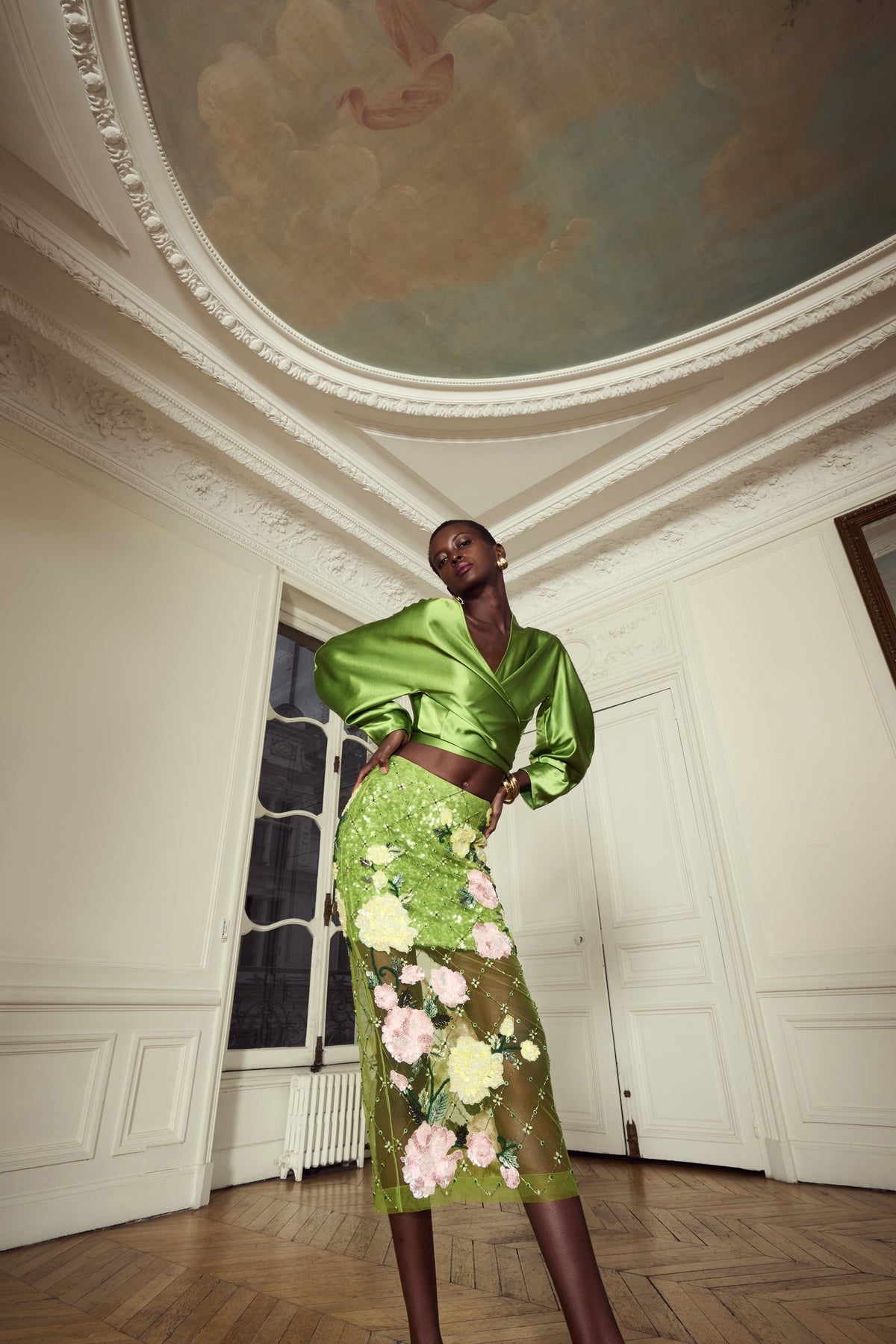 Rose Geo Garden Skirt