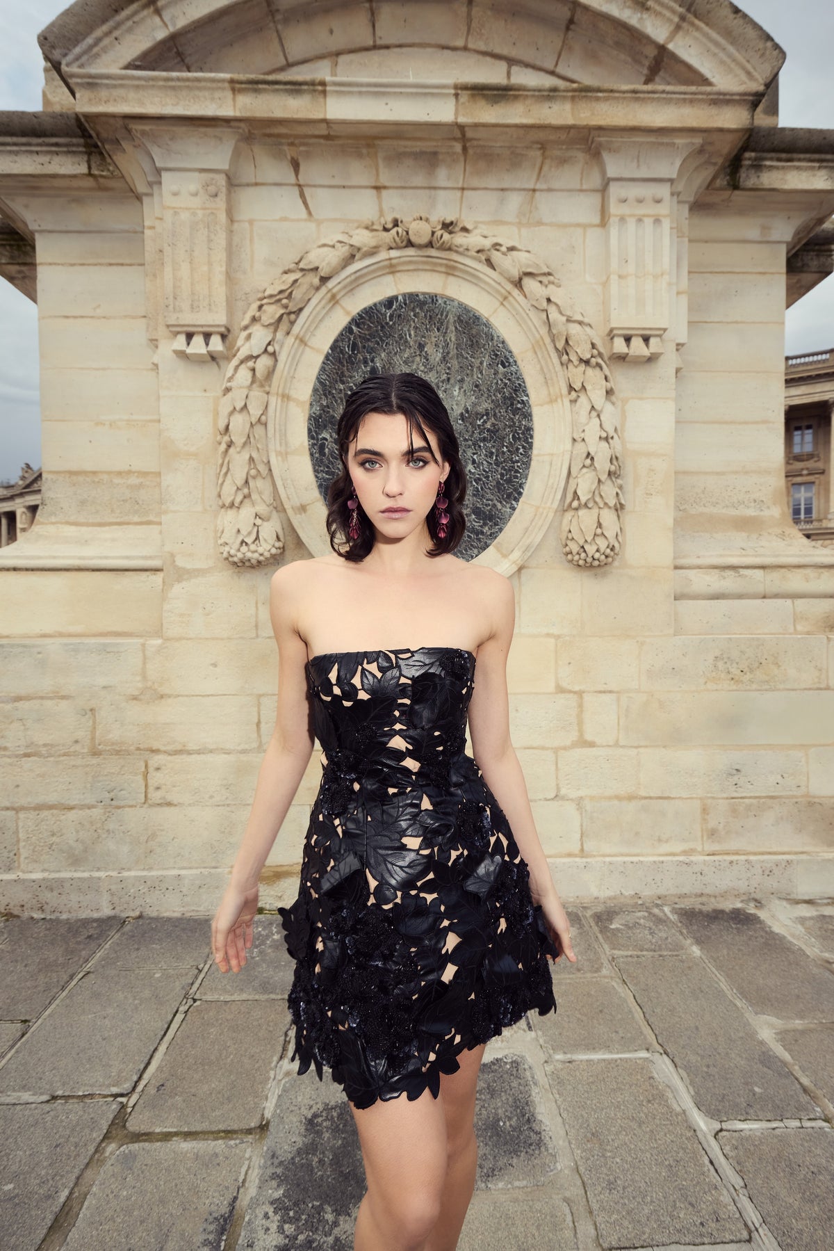 Nocturnal Lace Mini Dress