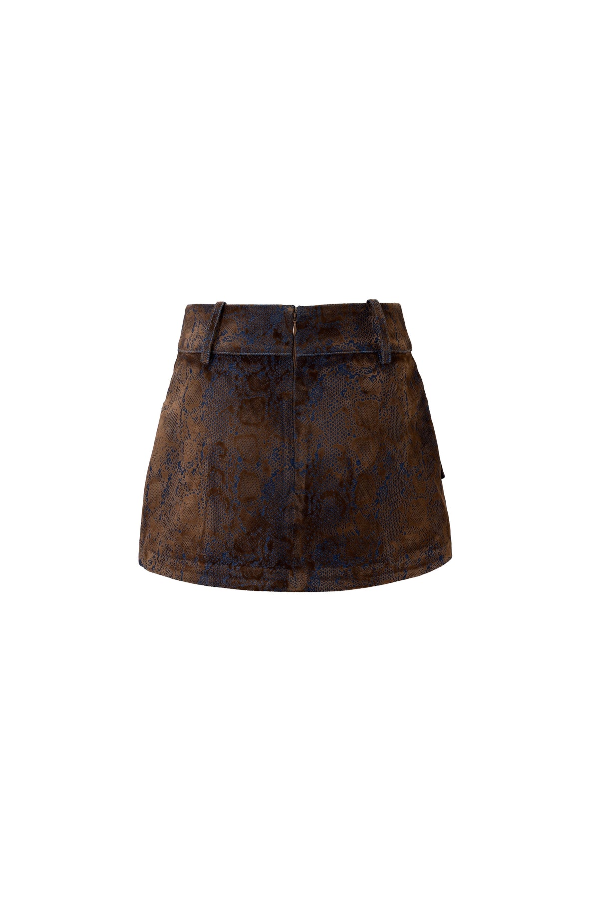 Bare Brown Mini Skirt
