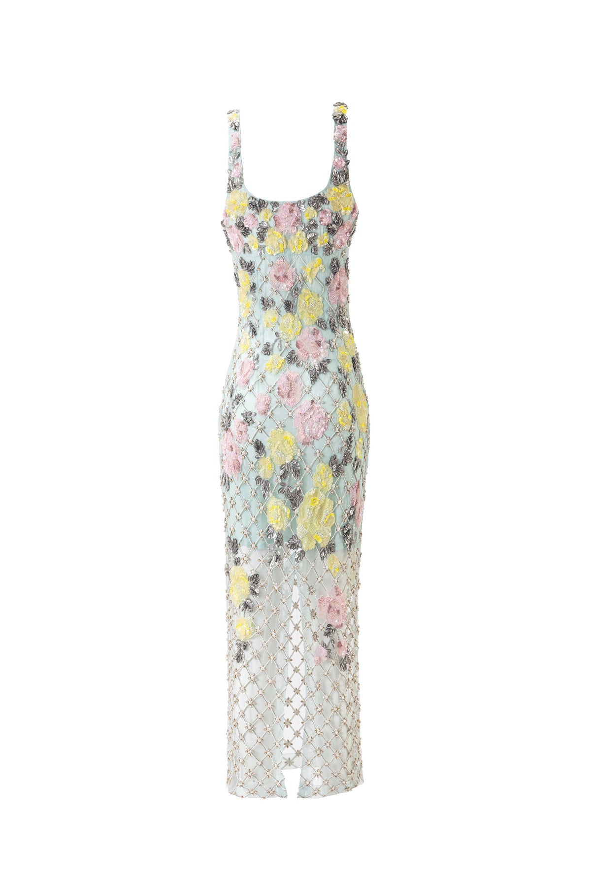 Aurora Mist Embellished Dress