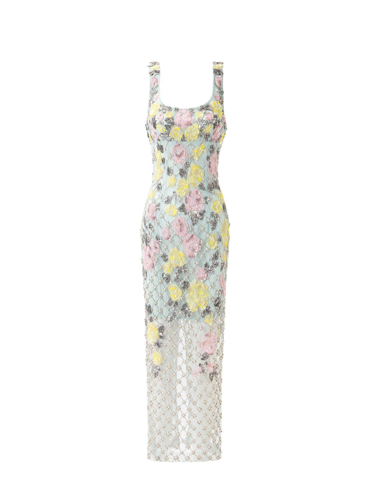 Aurora Mist Embellished Dress