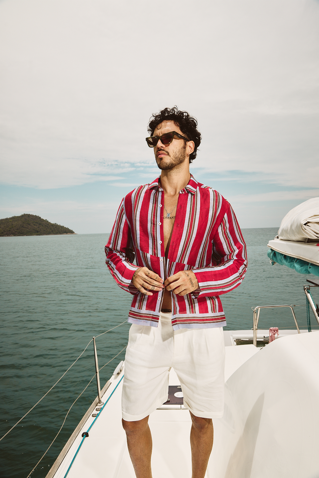Aurello Red Shirt
