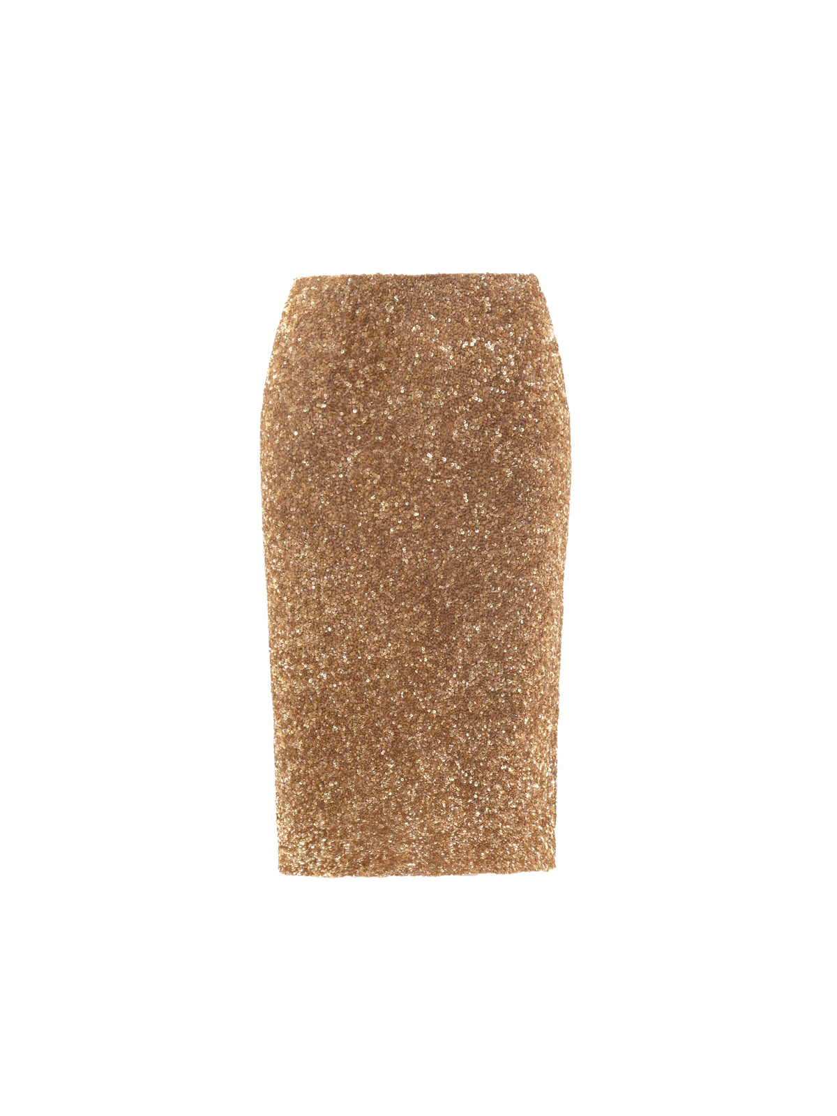 Soft Bronze Embellished Skirt