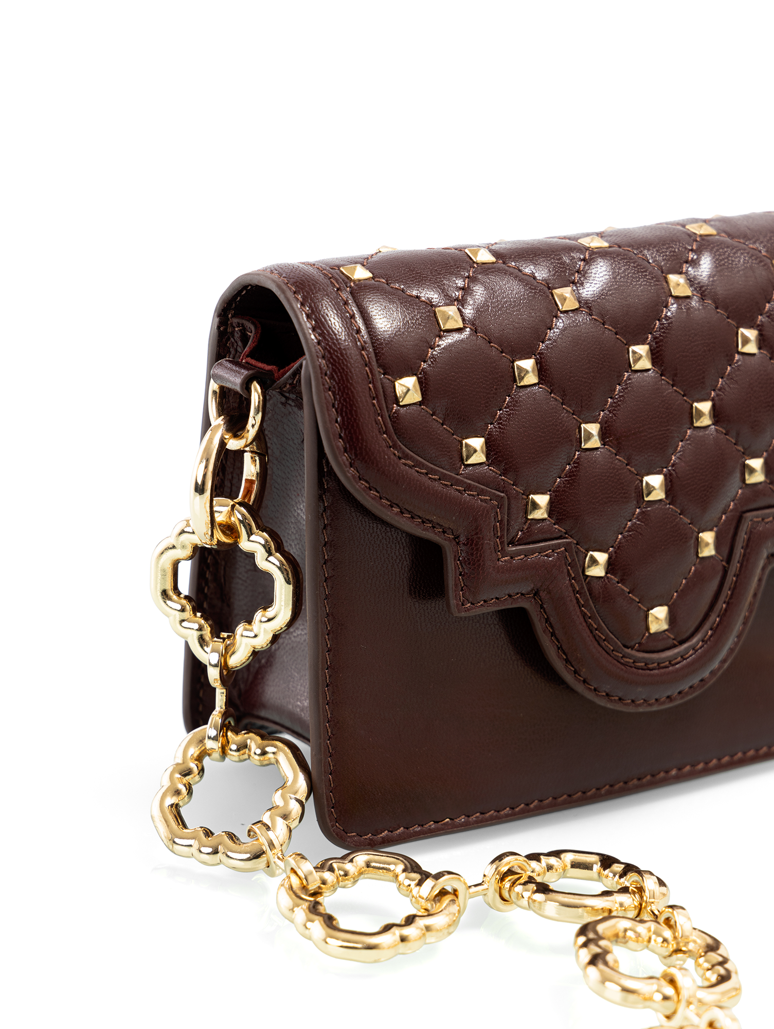 Premium leather handbag crafted as a luxury mini party bag for office events and evening wear