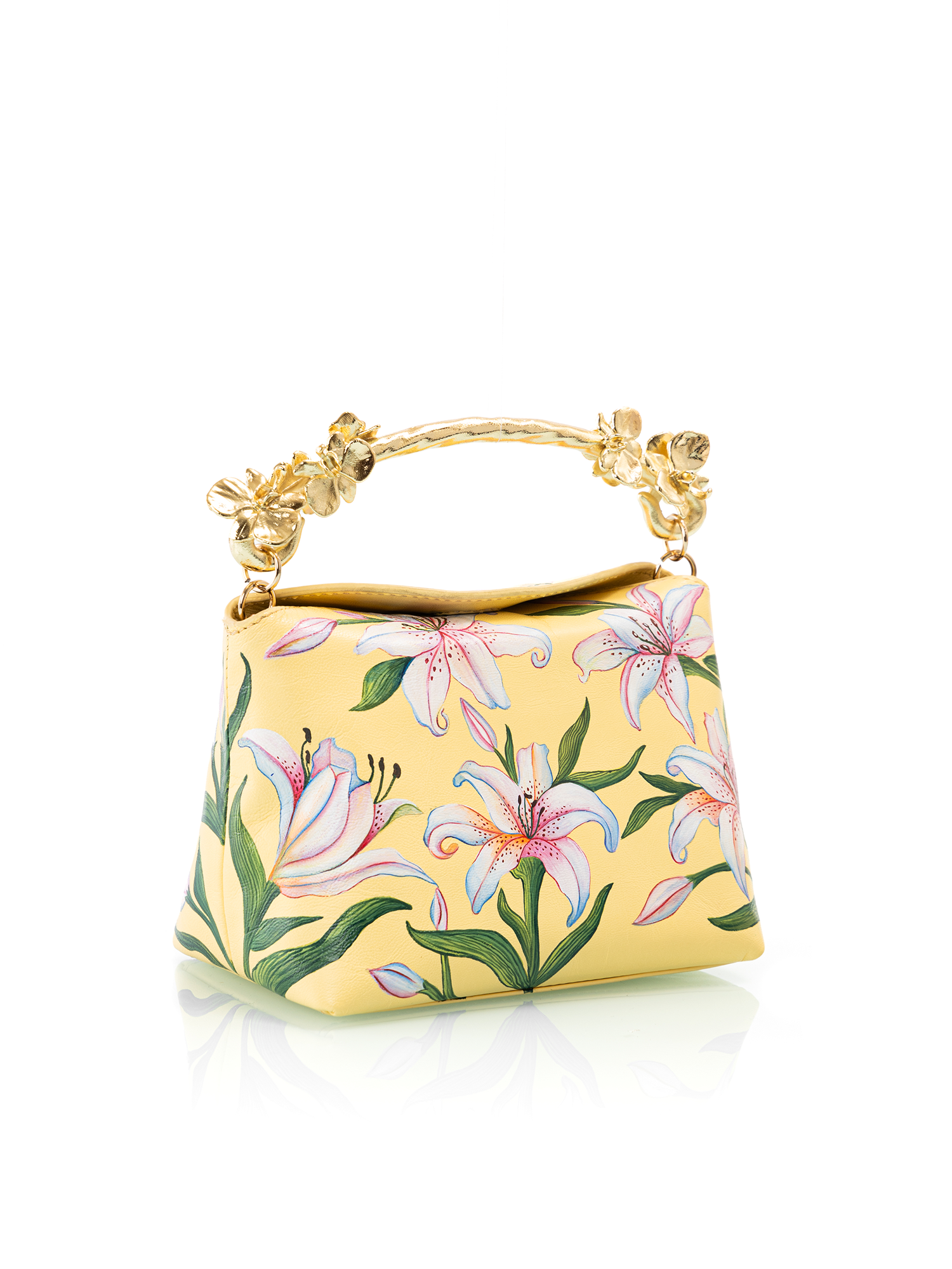 Premium luxury printed leather bag suitable for weddings, parties, and special occasions