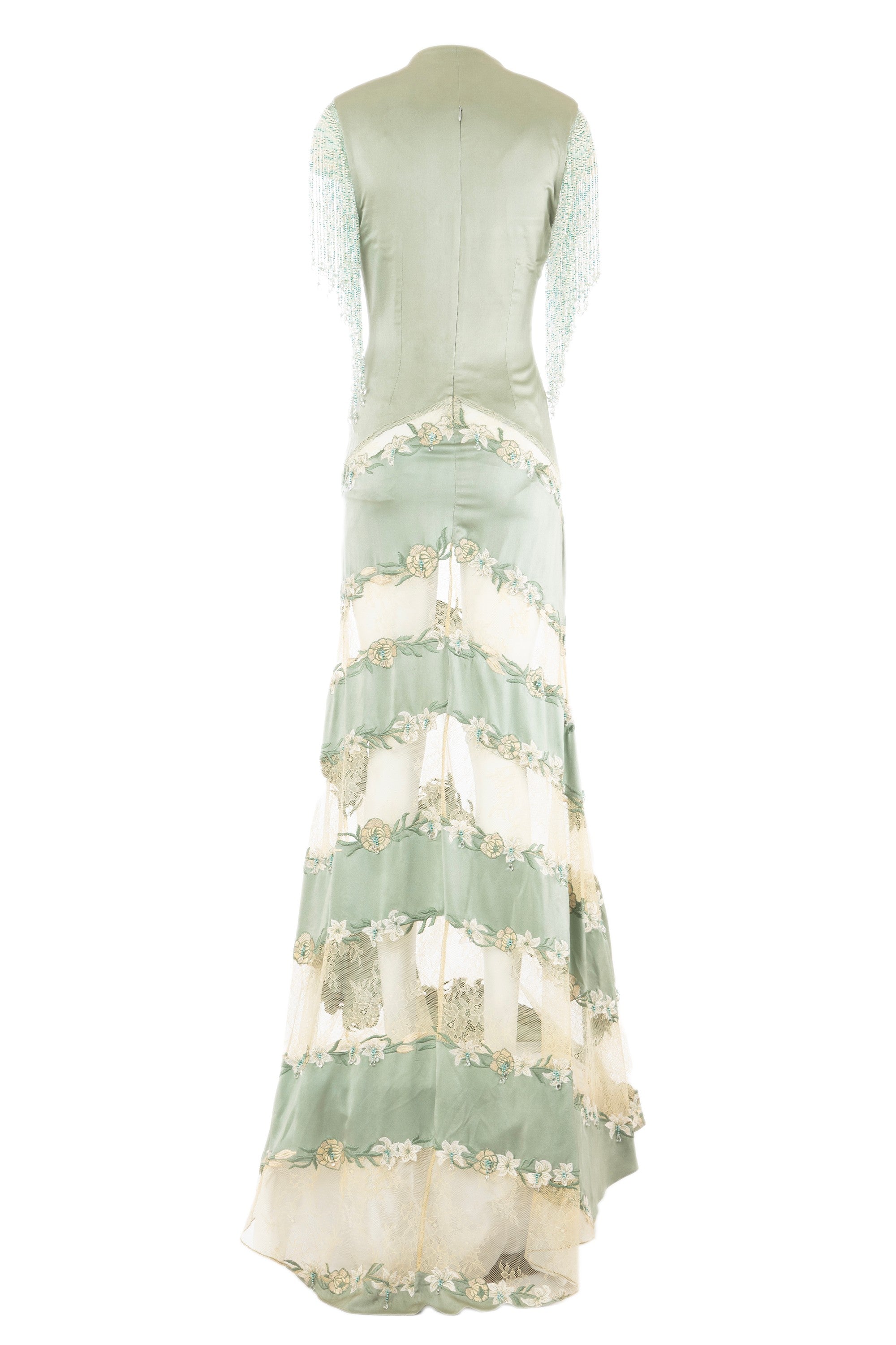 Sage Bloom Reverie Gown