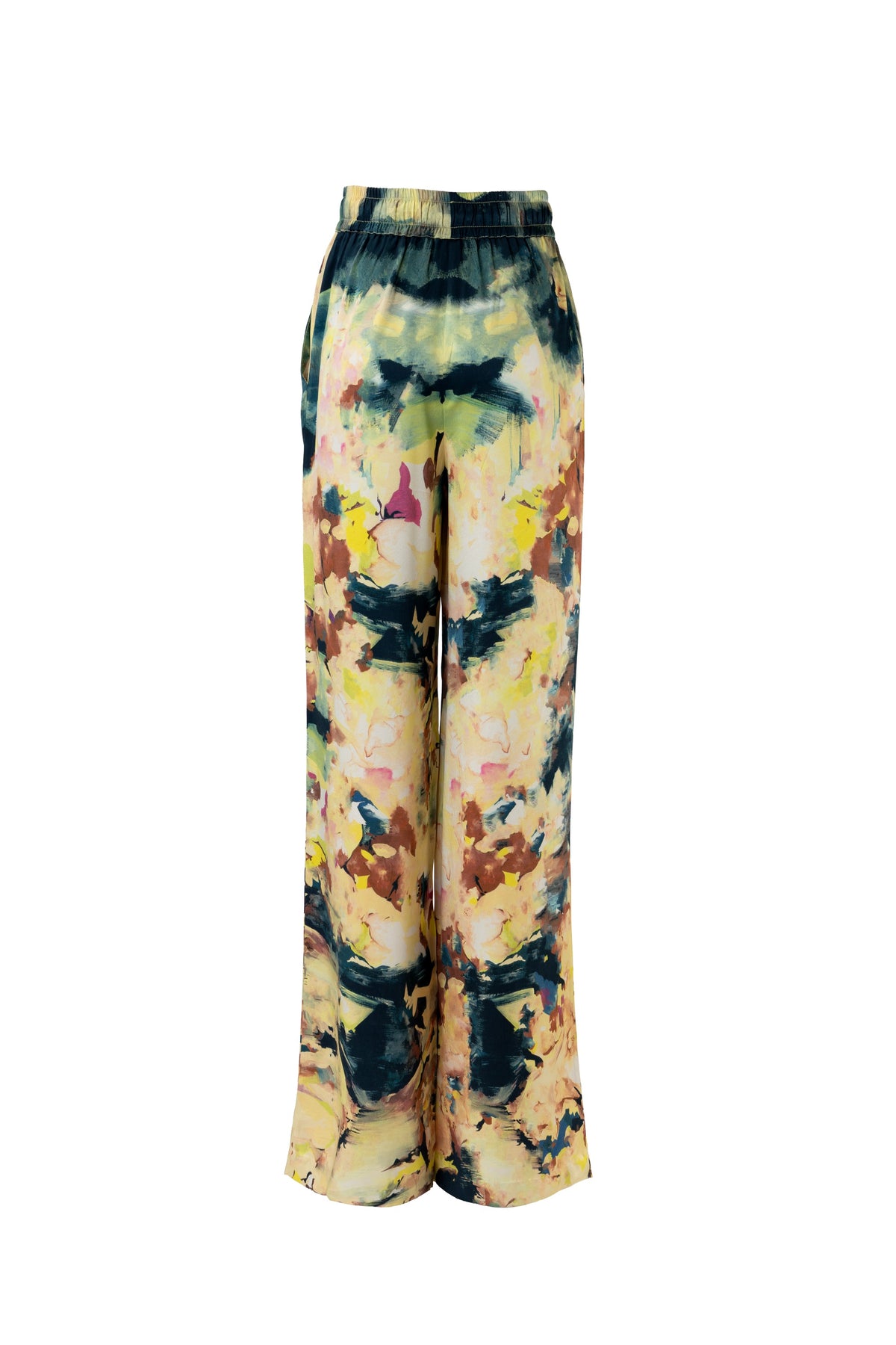 Peach Mist Silk Pants