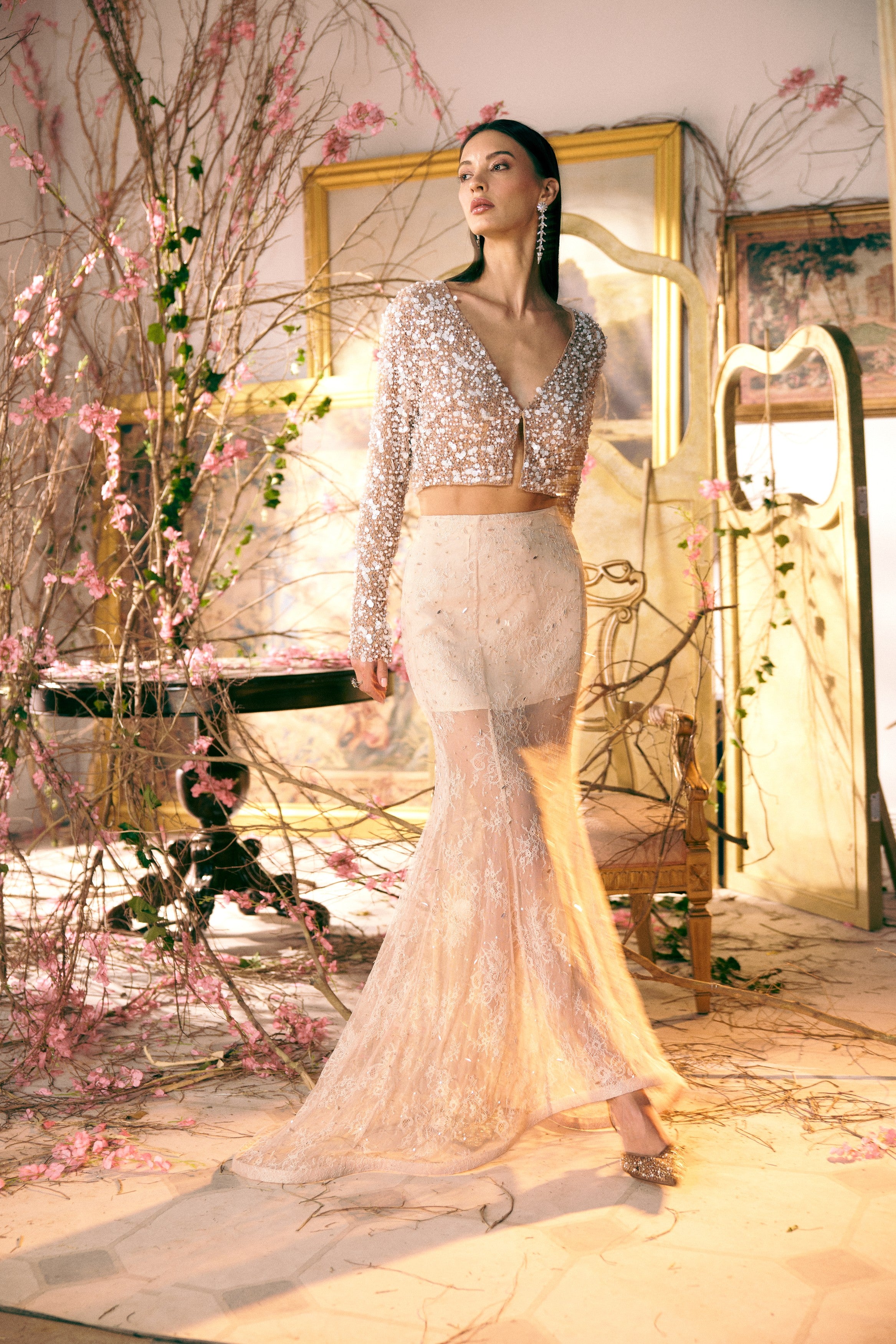 Lacey Nude Glow Jacket
