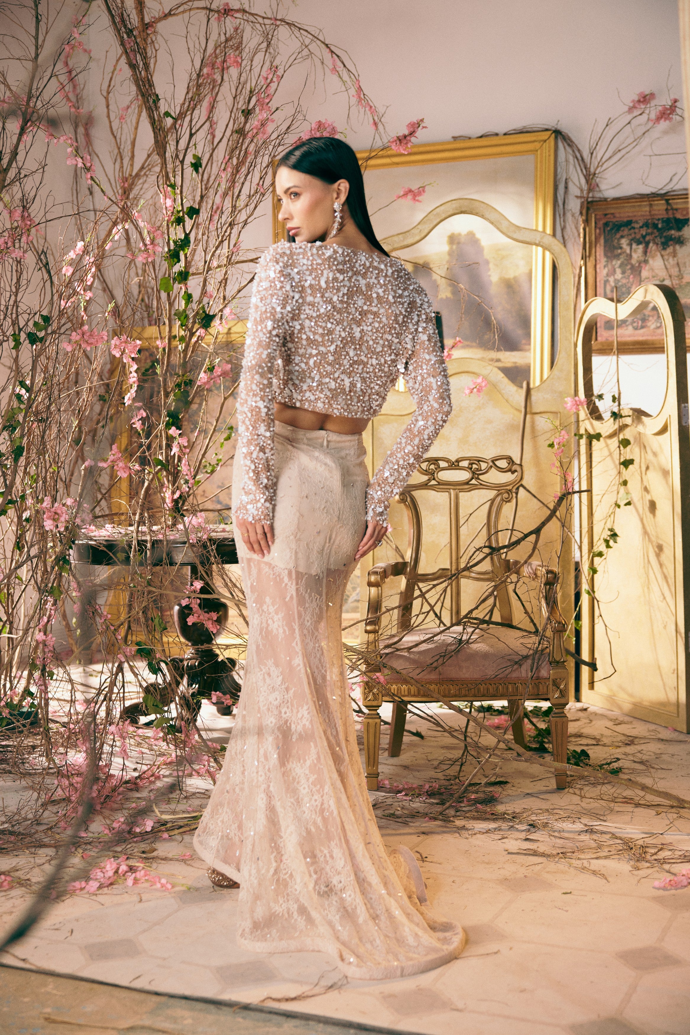Lacey Nude Glow Jacket