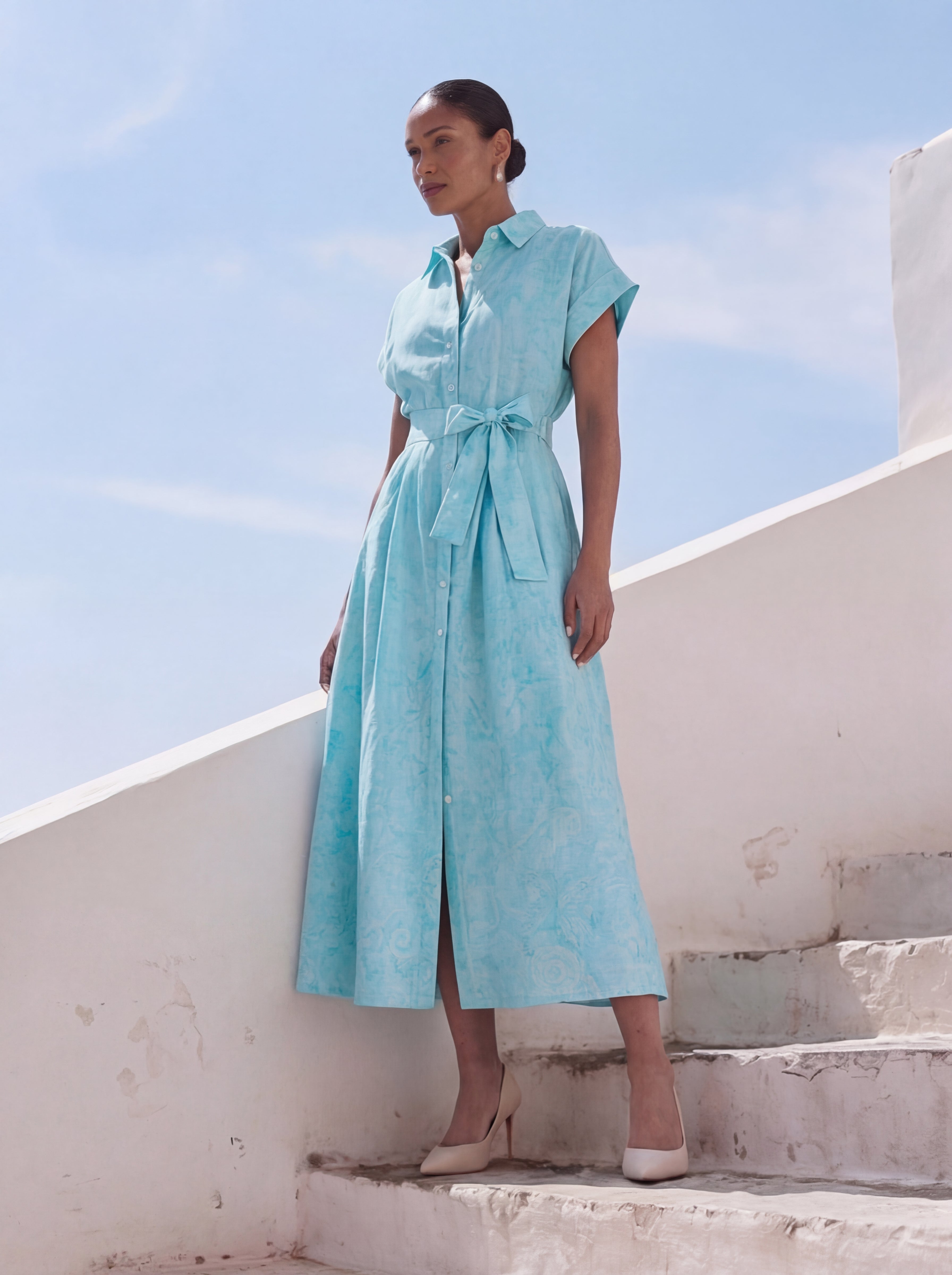 Hadley's Dew Dream Shirt Dress