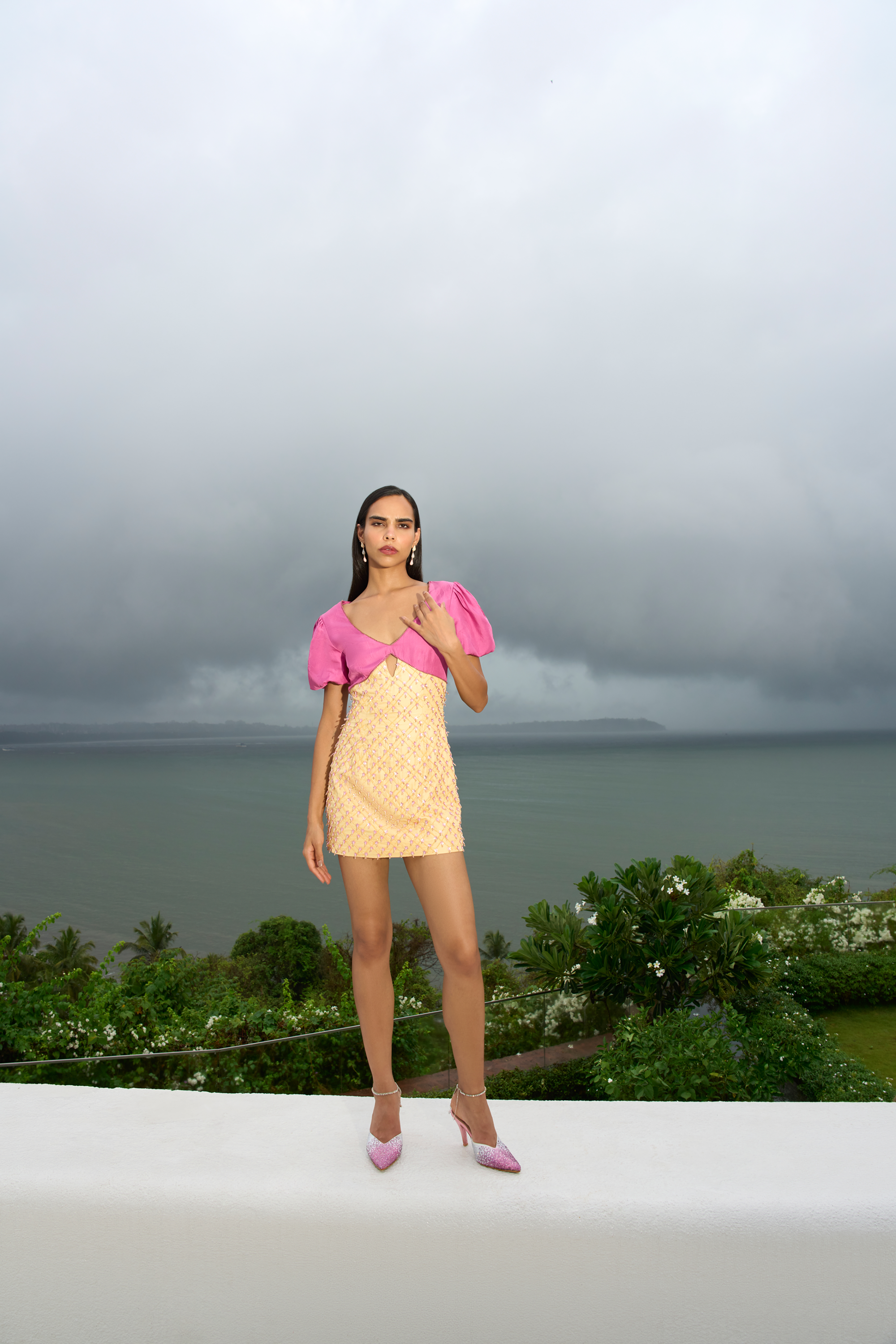 lime short dress Pippa Short Dress - Lime Green - Organic cotton - textile made from organic fibers