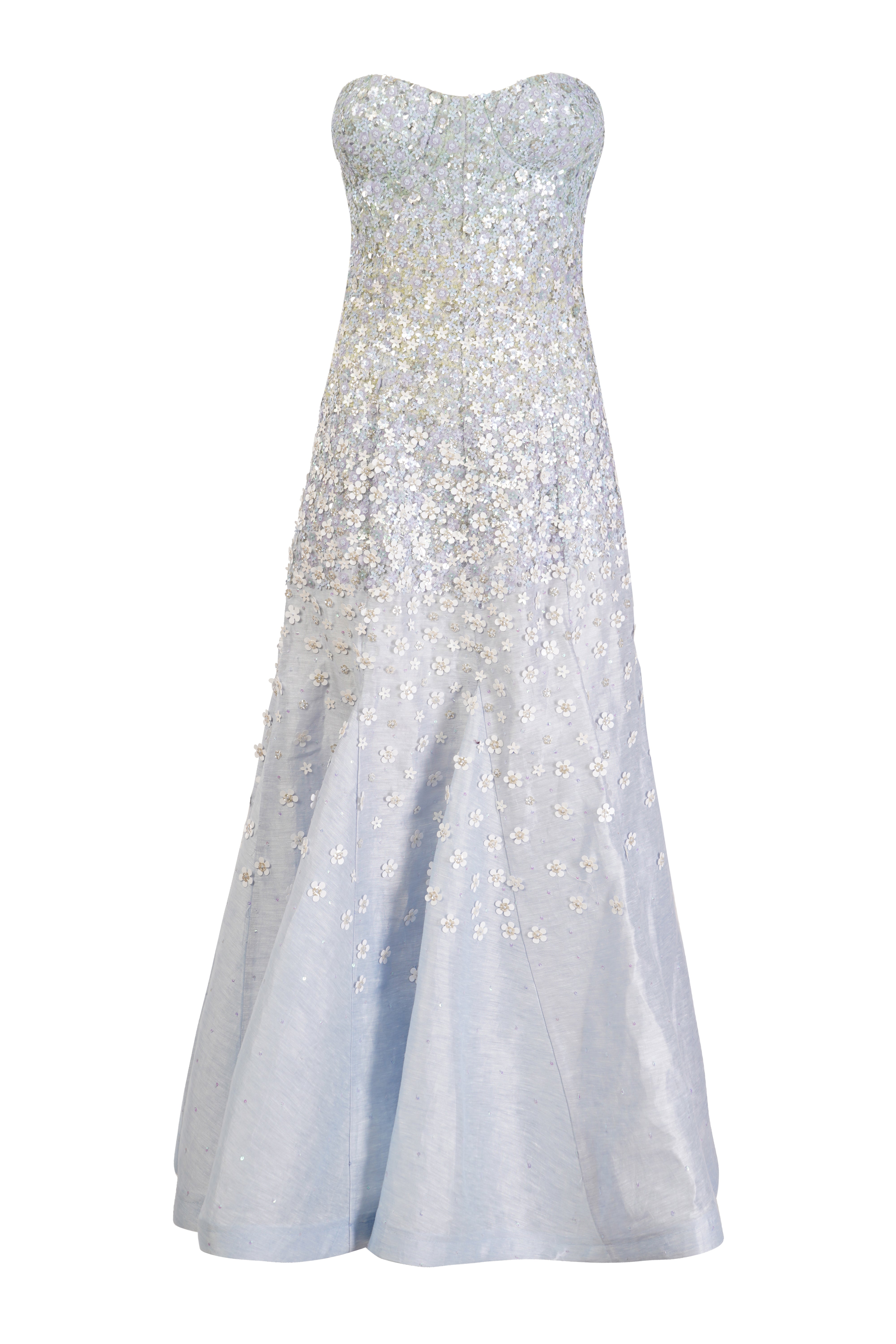 Vasilisa Petale corset emb. gown.