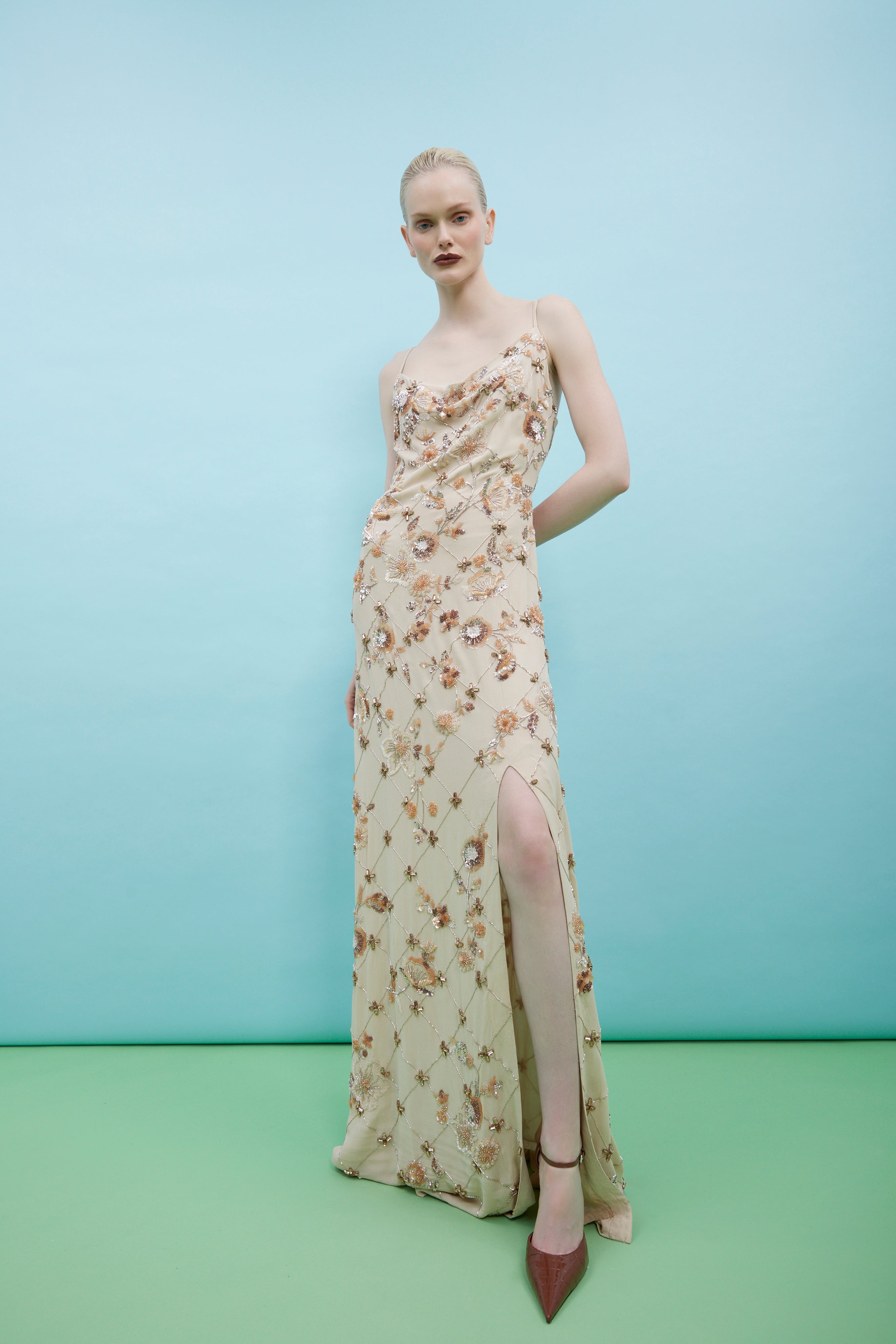 Reyna Mai Embroidered Dress