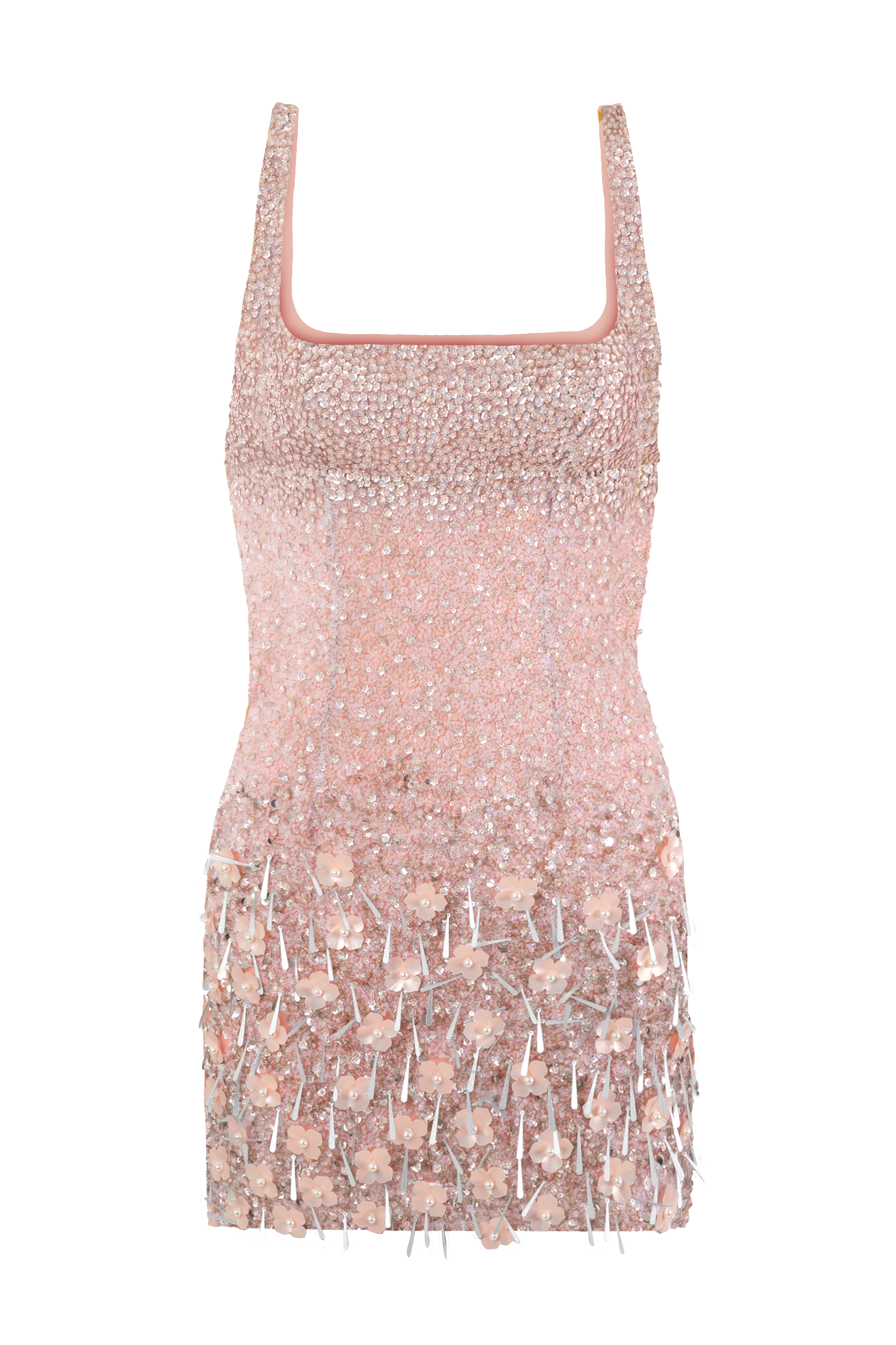 Maris Embroidered Mini Dress