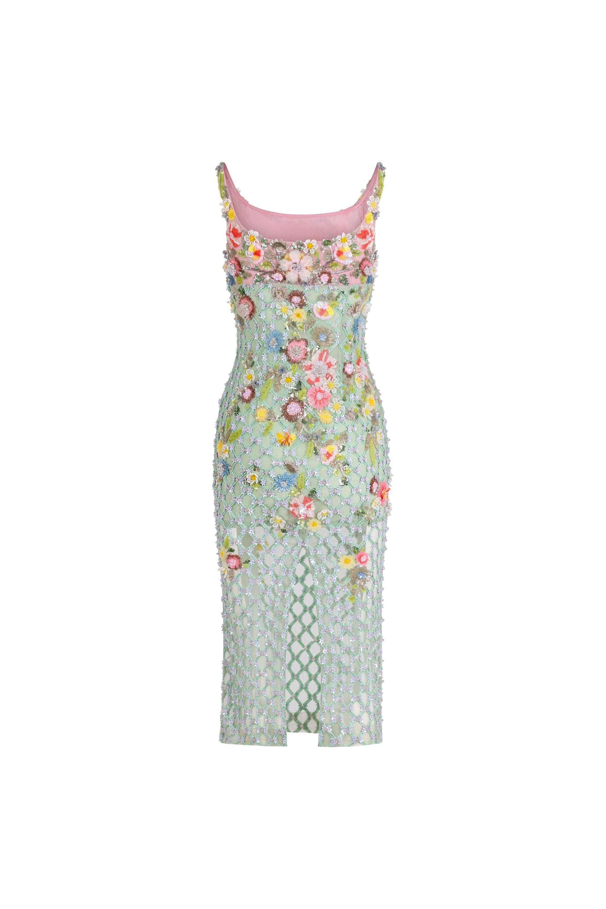 Aurora misty green Twilight Blossom Dress