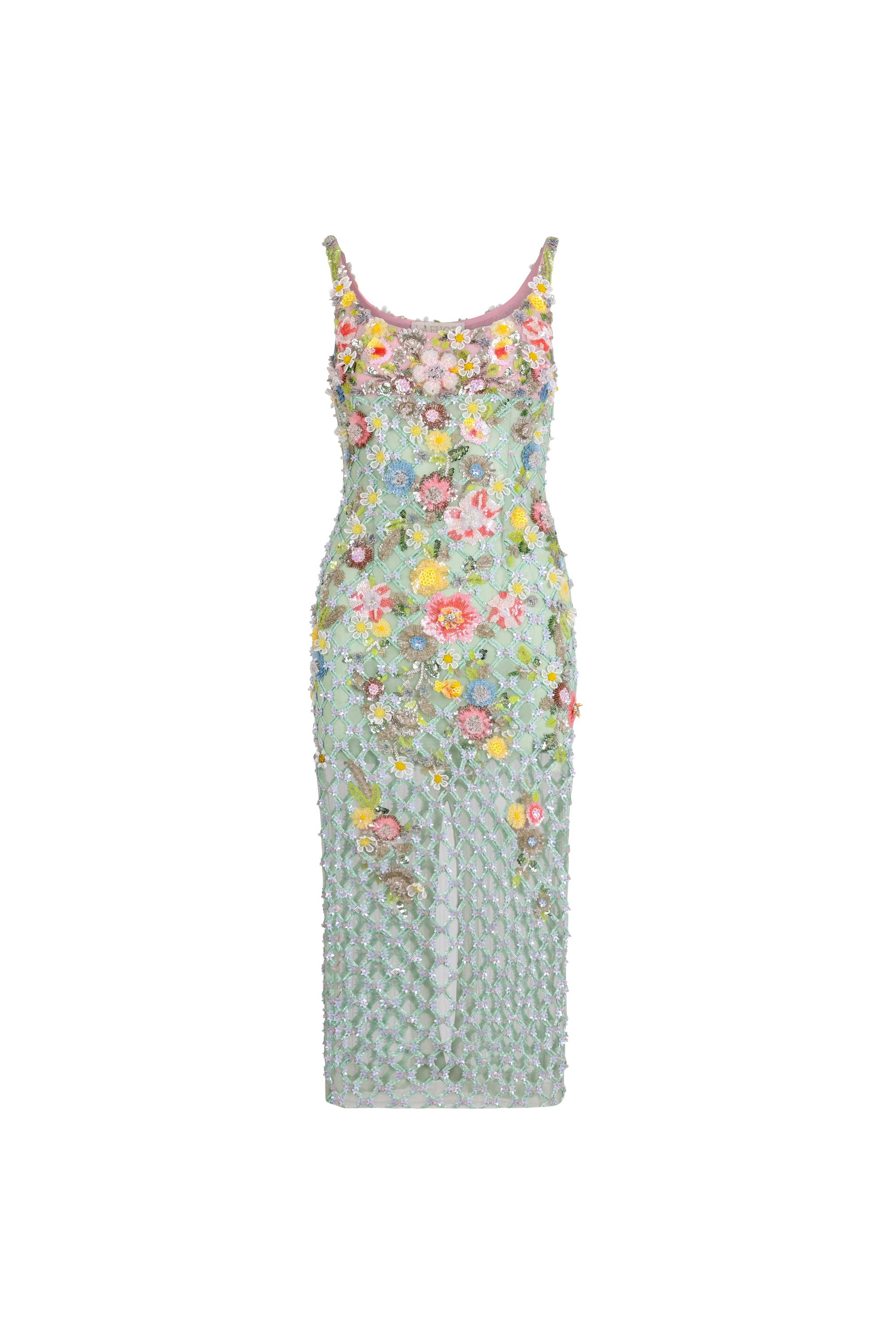 Aurora misty green Twilight Blossom Dress