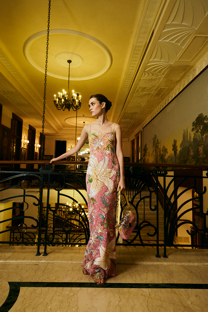 Evening wedding gown designed for timeless formal celebrations