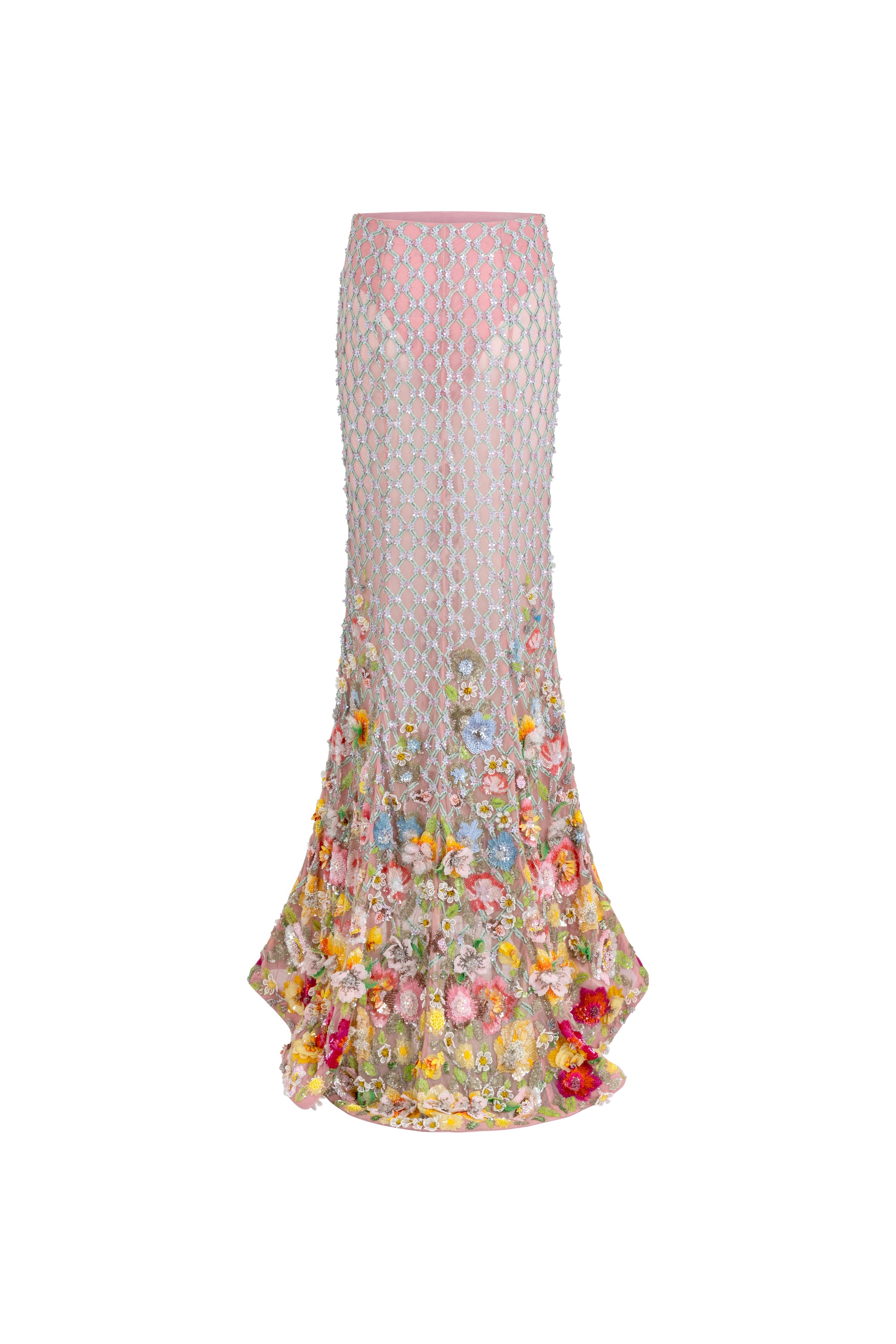 Aurora rose quartz Twilight Blossom Skirt