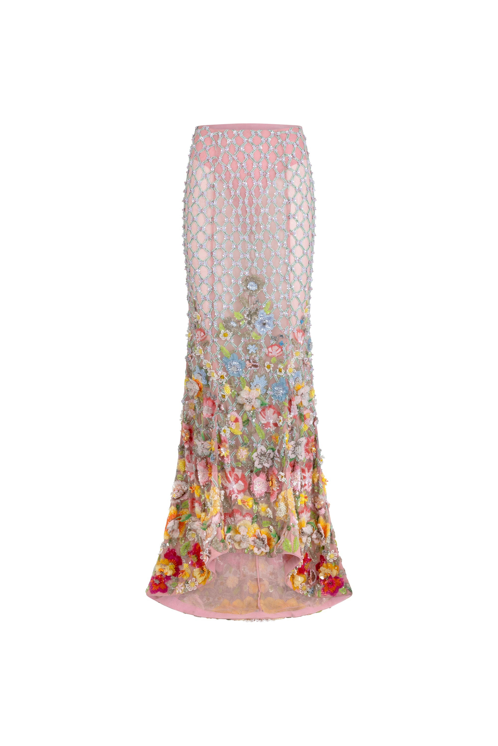 Aurora rose quartz Twilight Blossom Skirt