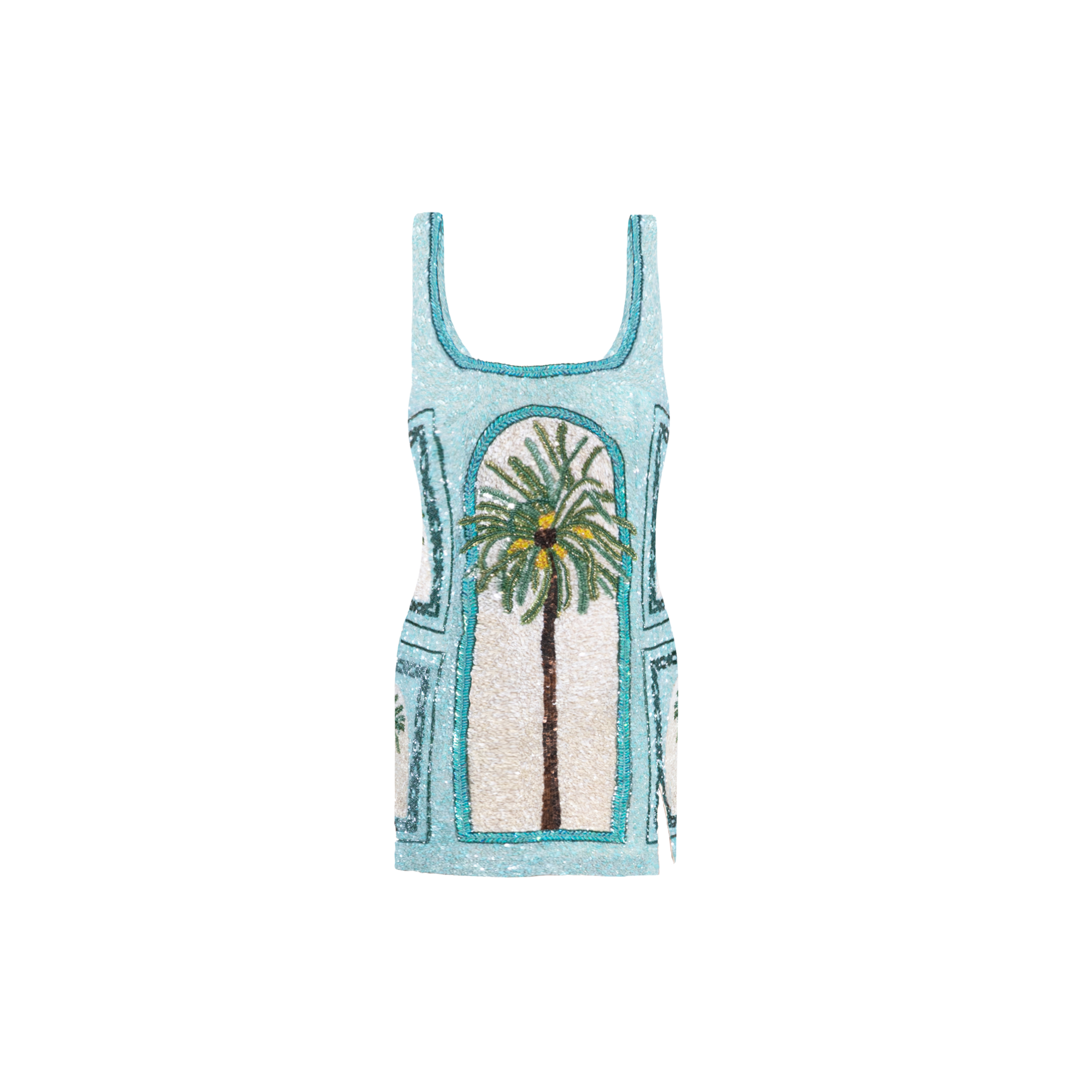 Palm Jumeirah Embroidered Dress