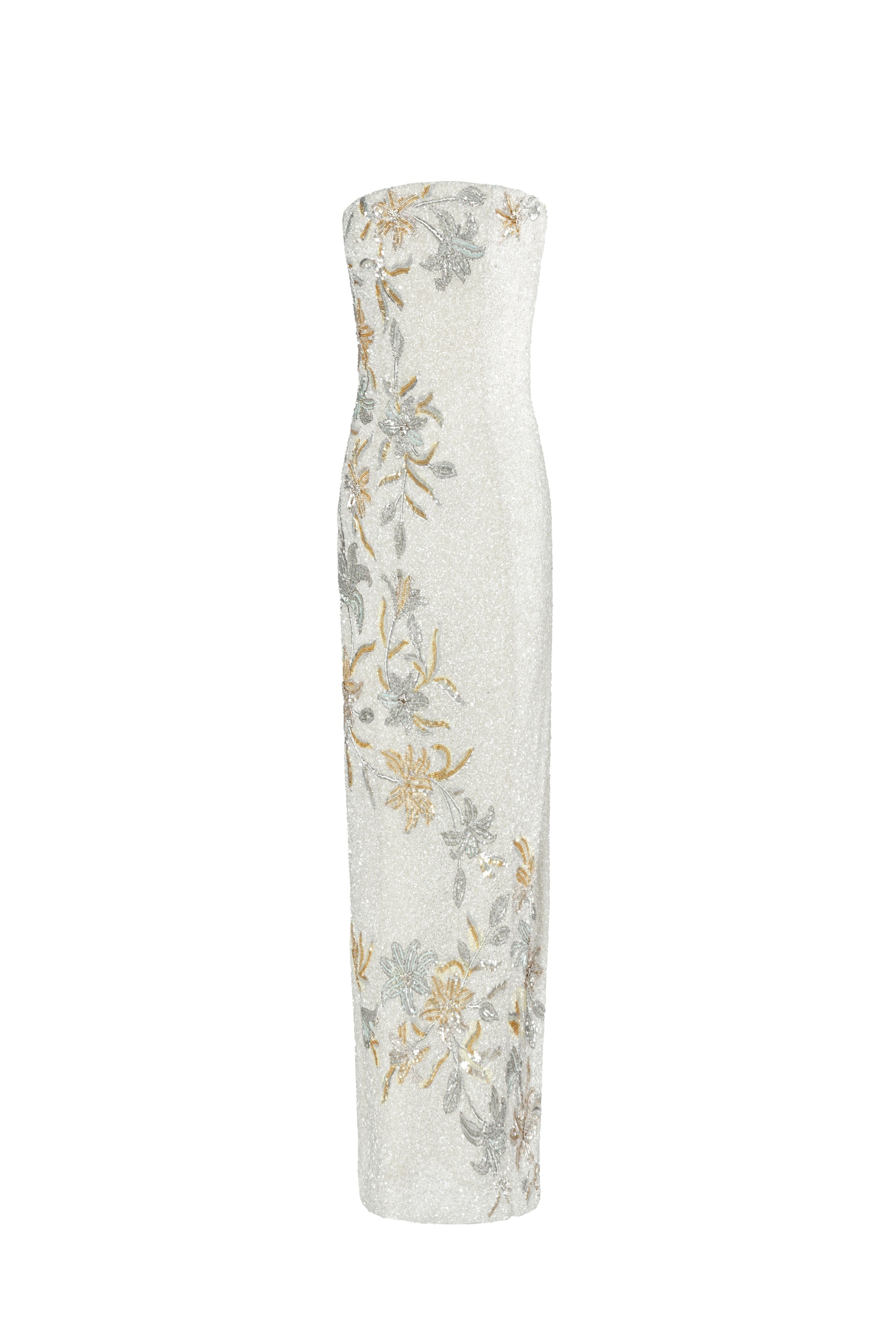 Golden Flora Dreamscape Dress