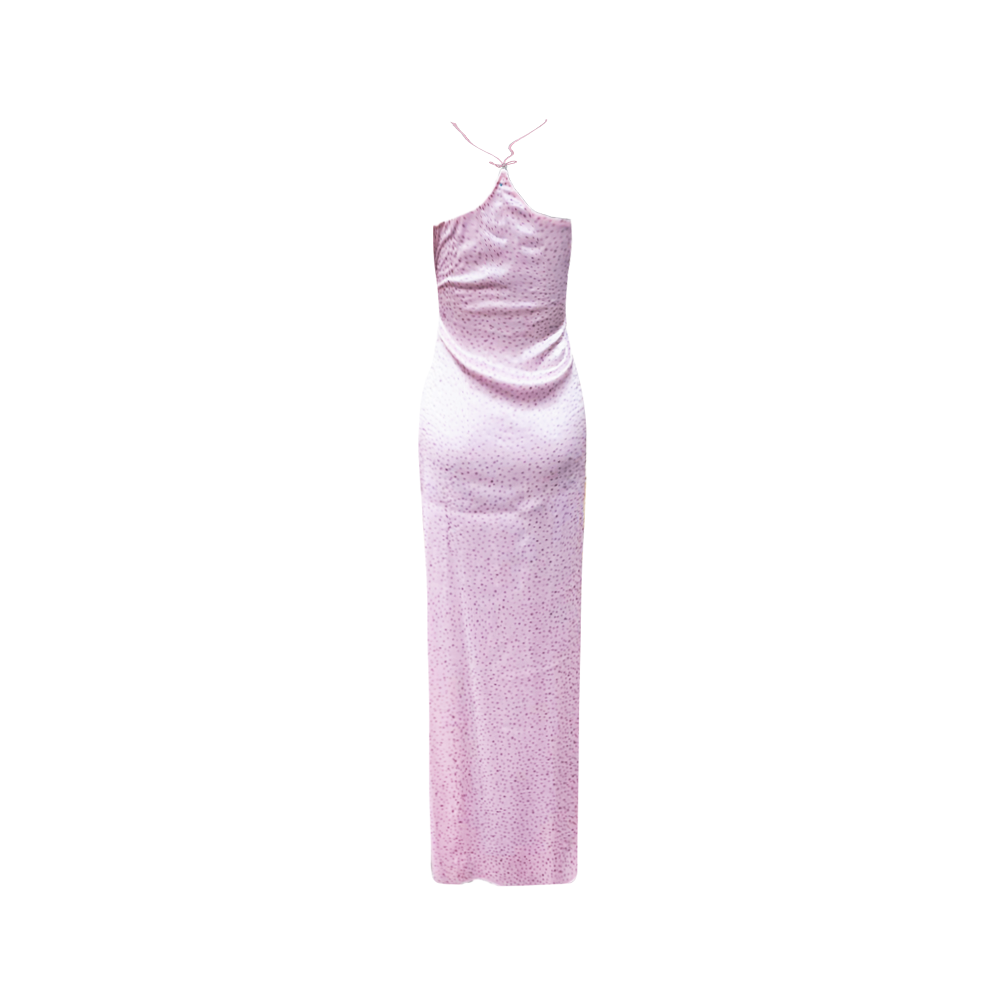 Pink Ditsy Polka Dress