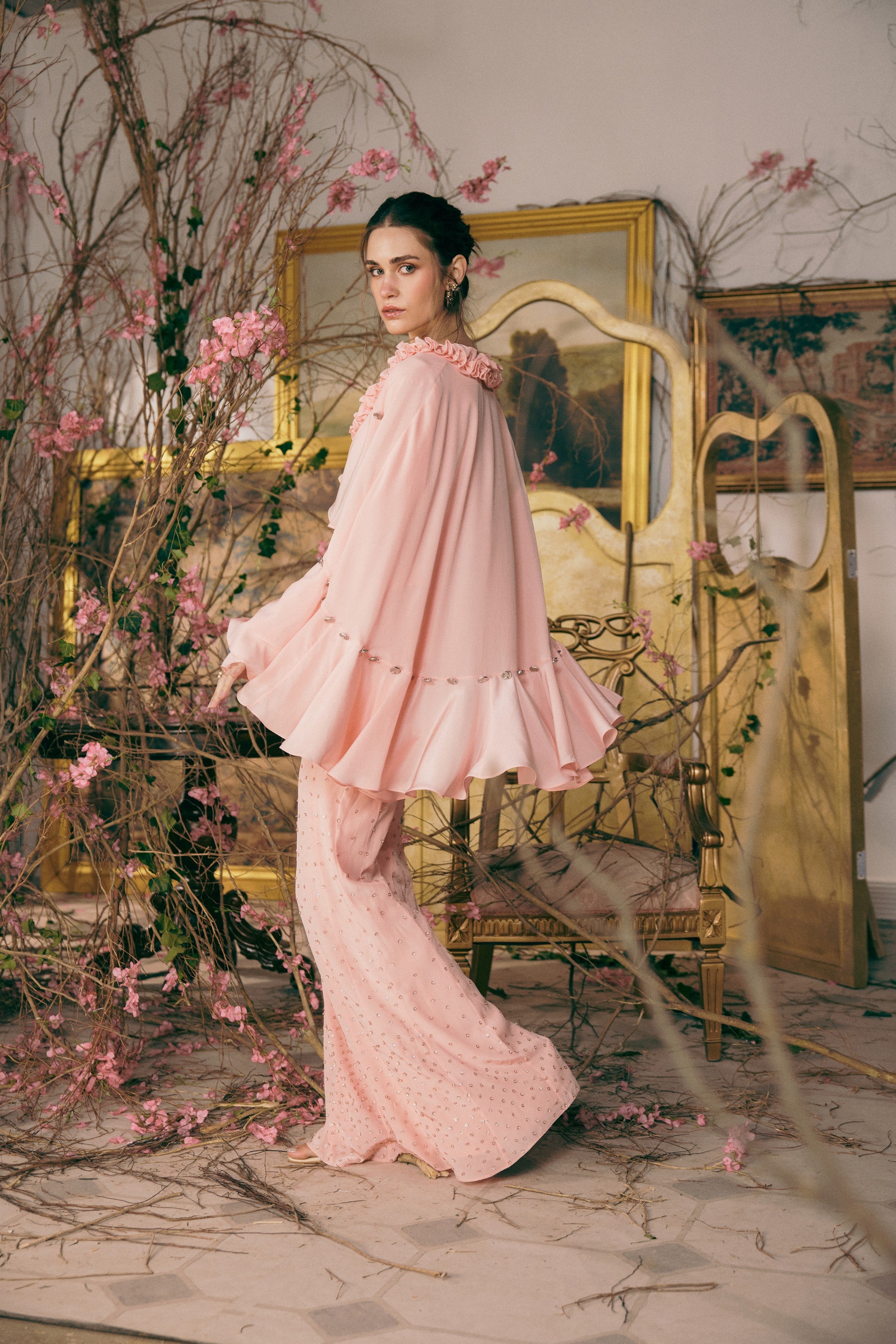Enchanted Petal Pink Pants
