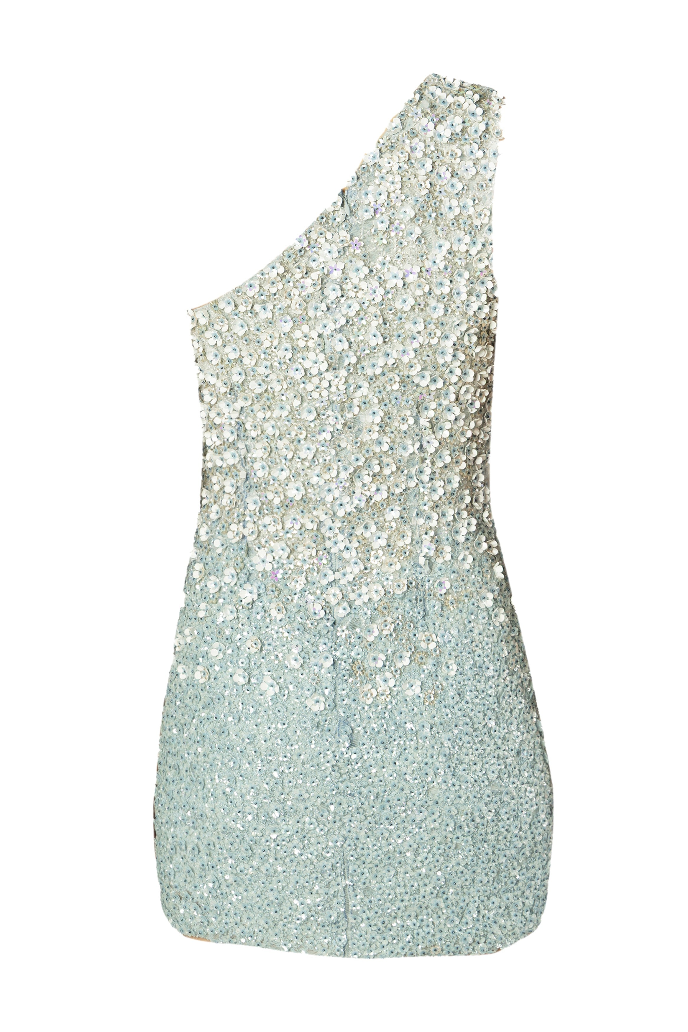 Ice Flower Enchantress Mini Dress