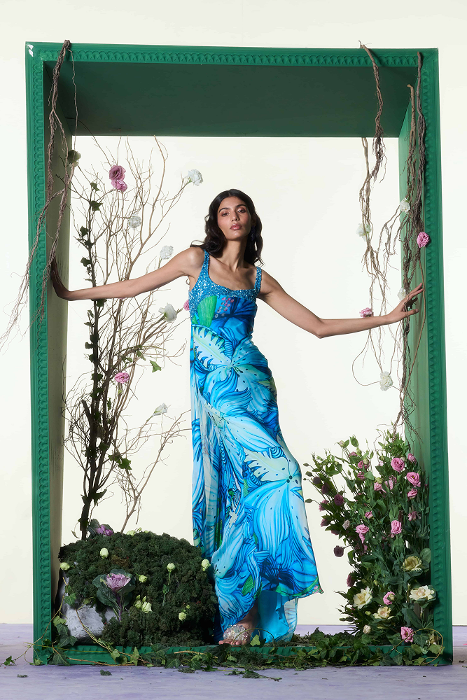 Floral Pixie Trail Dress