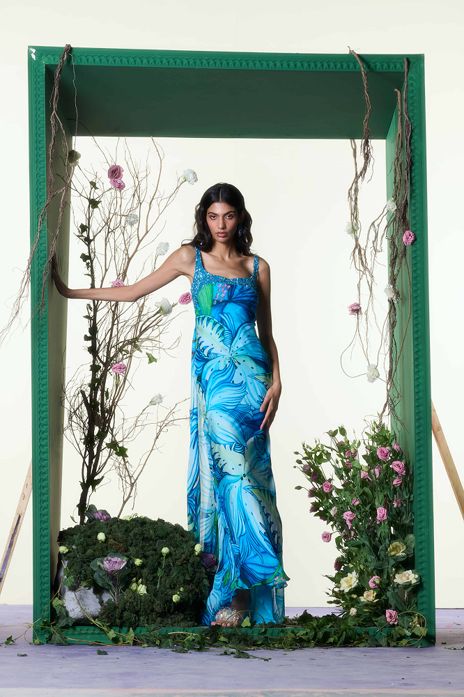 Floral Pixie Trail Dress