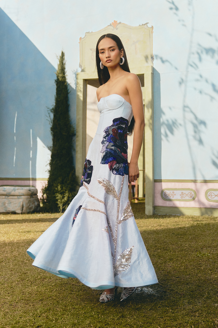 Drop-Waist Party Dress
