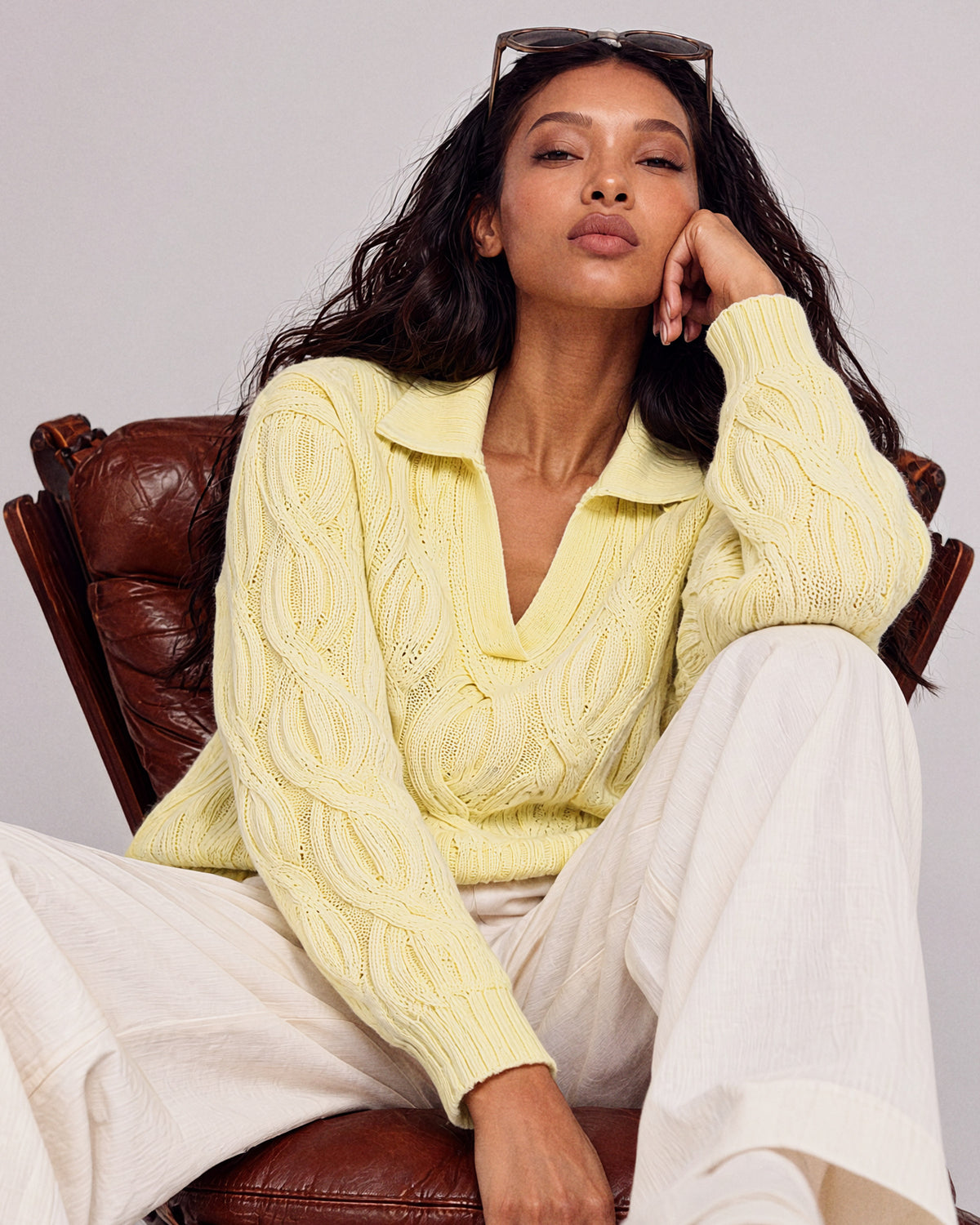 Lime Élan Sweater