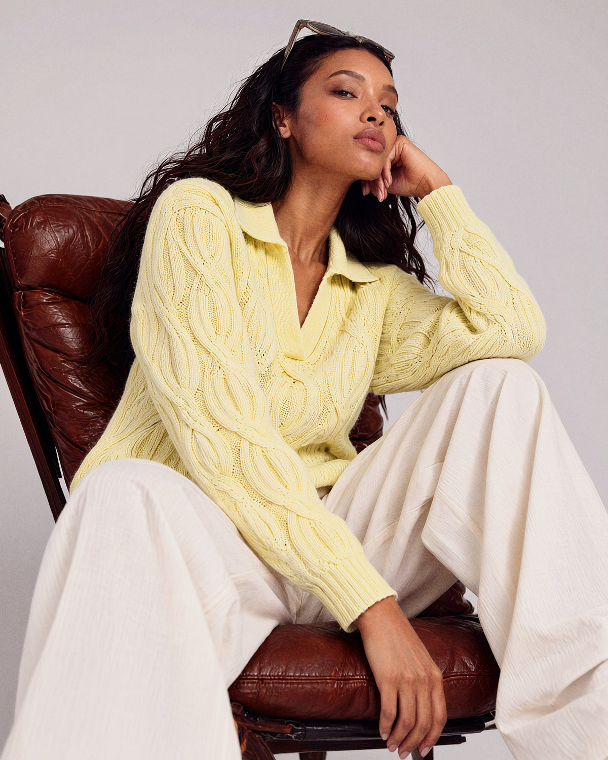 Lime Élan Sweater