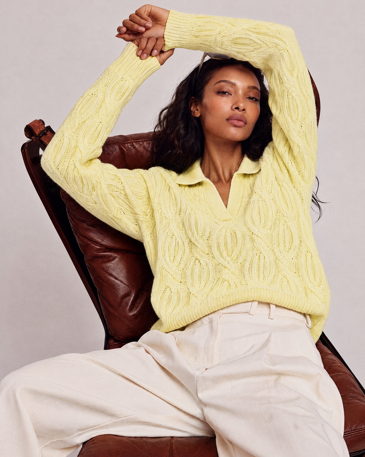 Lime Élan Sweater