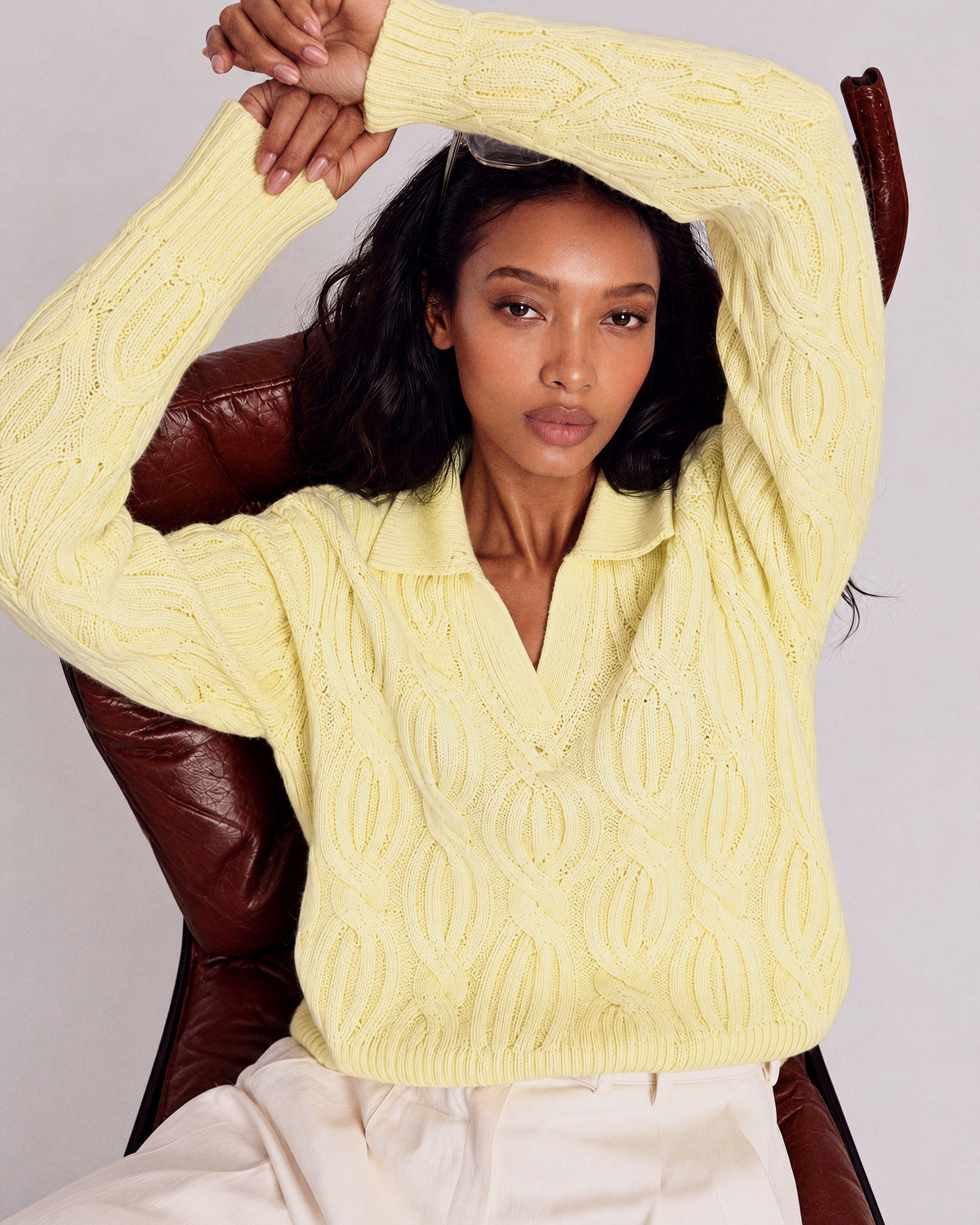 Lime Élan Sweater