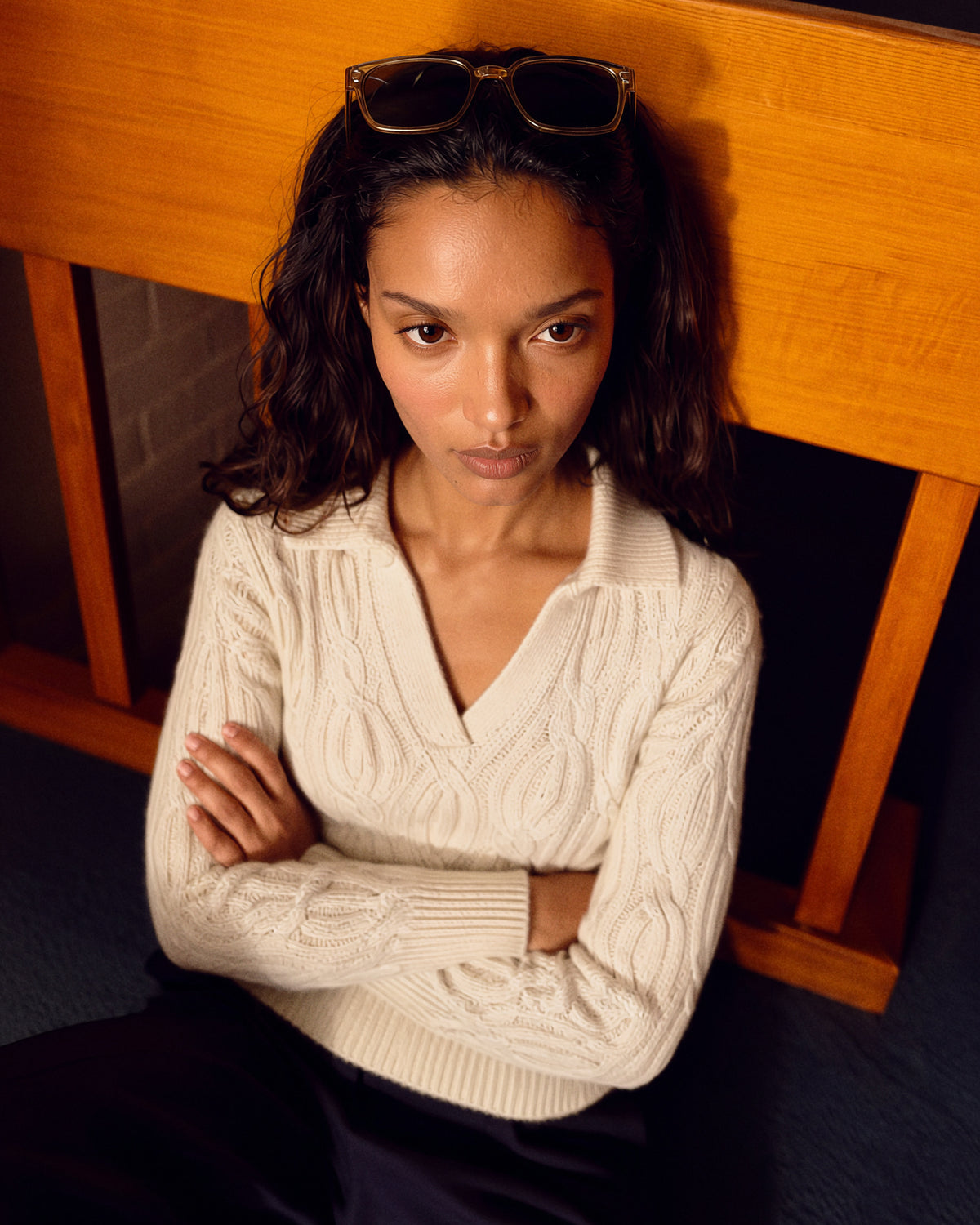 Ivory Élan Sweater
