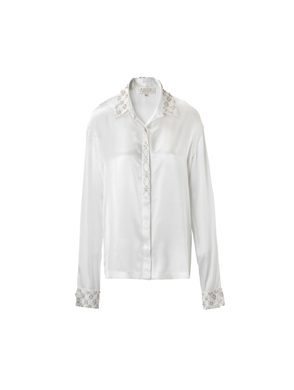 Pearl Geo Satin Shirt