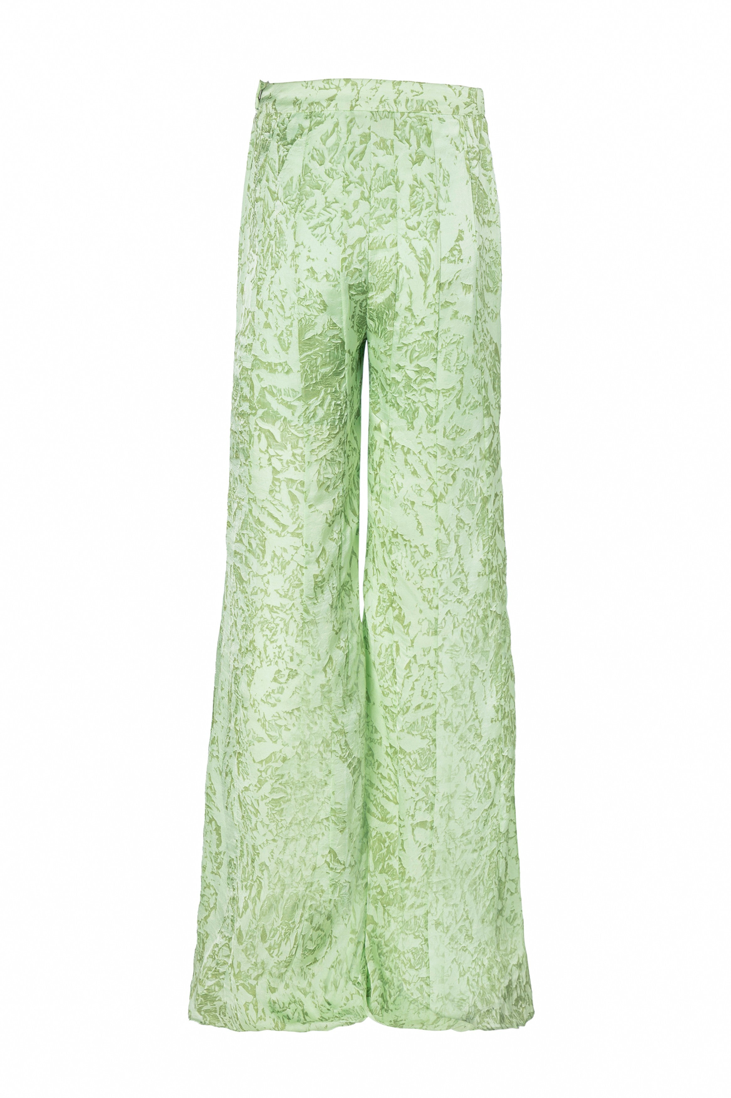 Mistleaf Ruffle Printed Pant