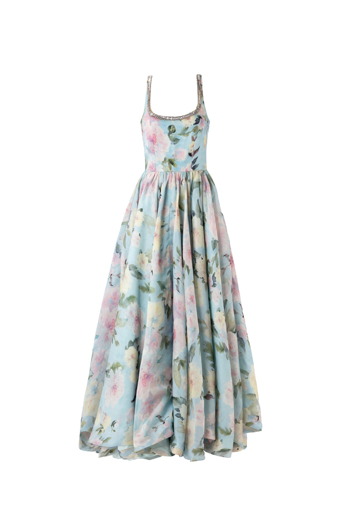 Blue Botanica Haze Dress