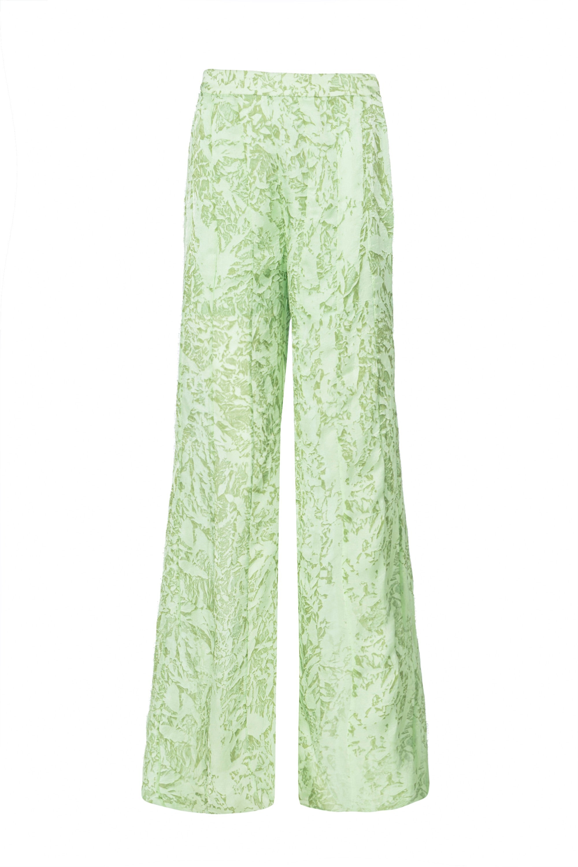 Mistleaf Ruffle Printed Pant