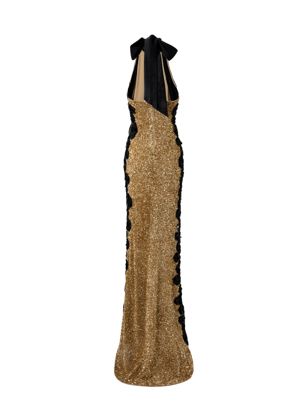 Midnight Rose Garden Tapestry Gown