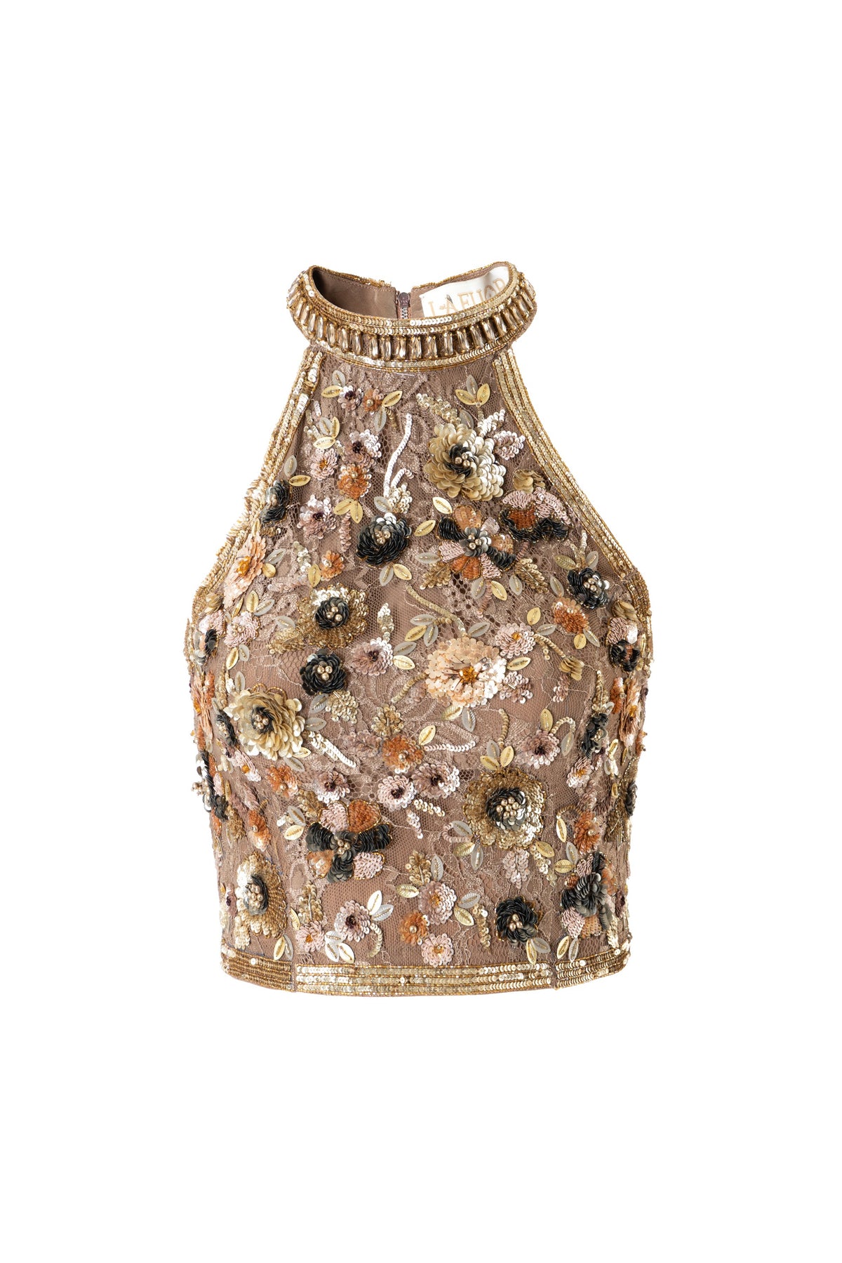 Cyprus Garden Halter Top