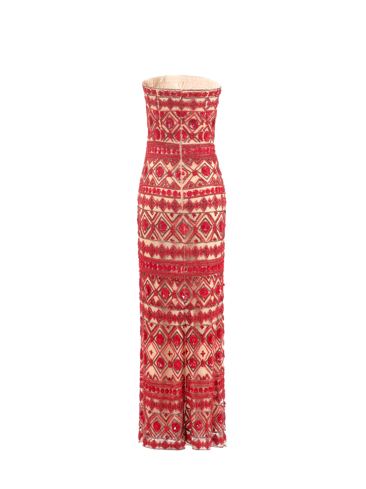 Ruby Embellished Column Dress