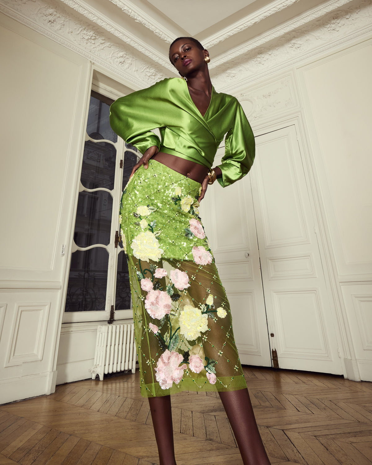 Jade Wrap Top