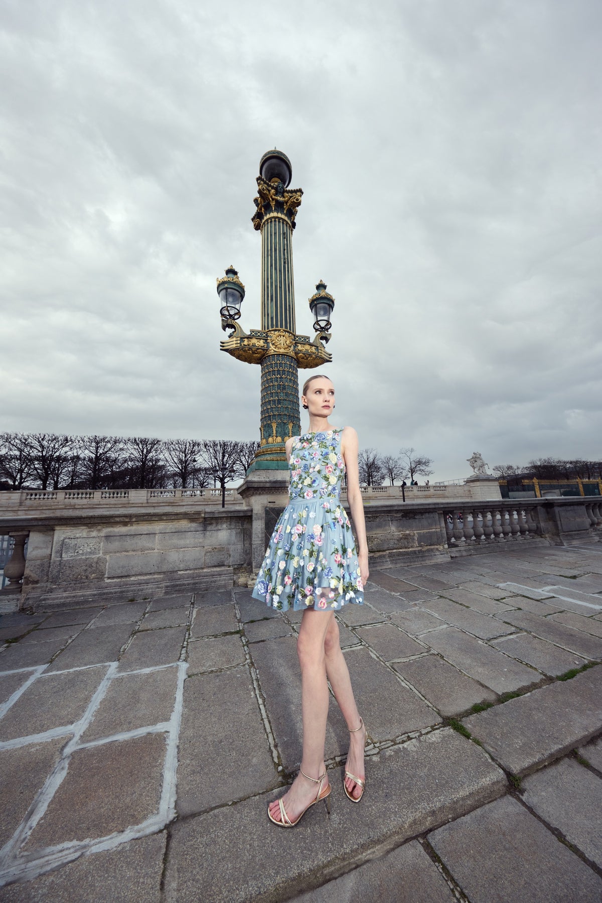 Enchanted Wildflower Tulle Mini Dress