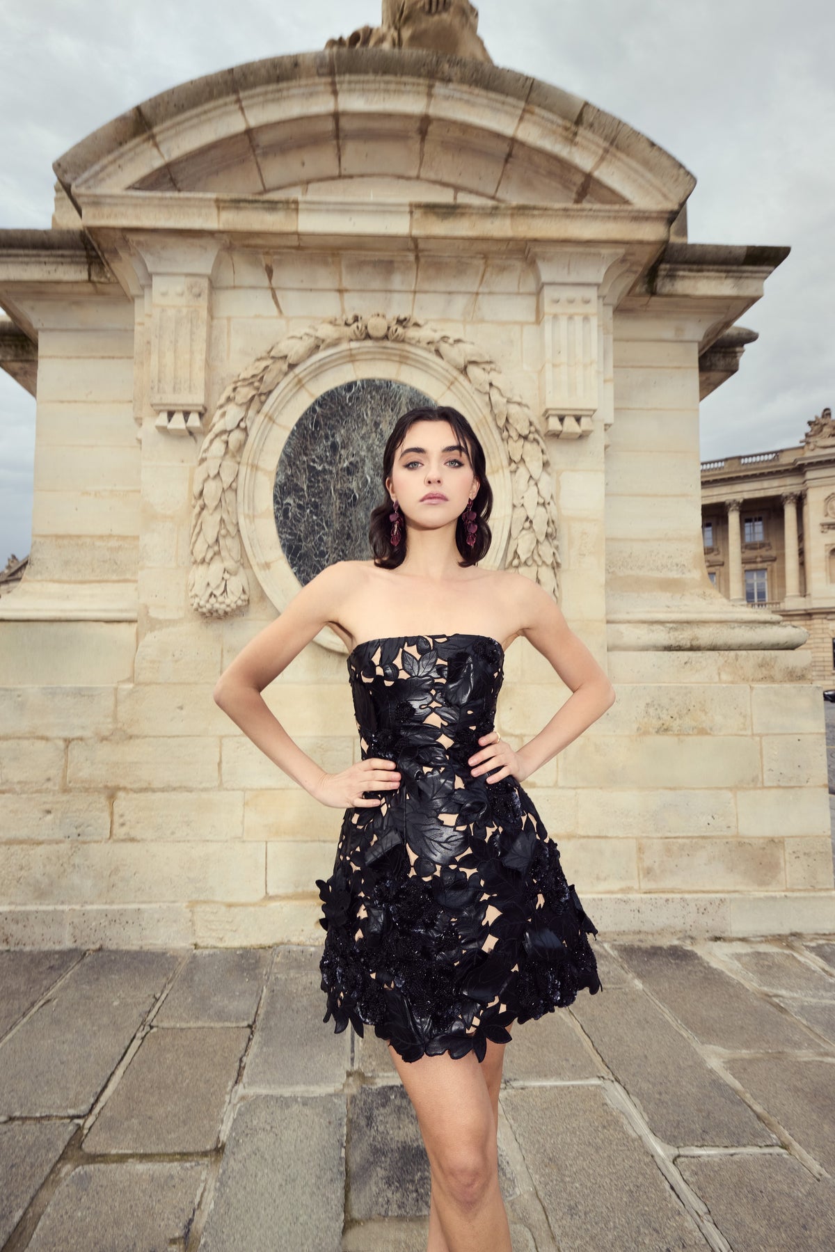 Nocturnal Lace Mini Dress