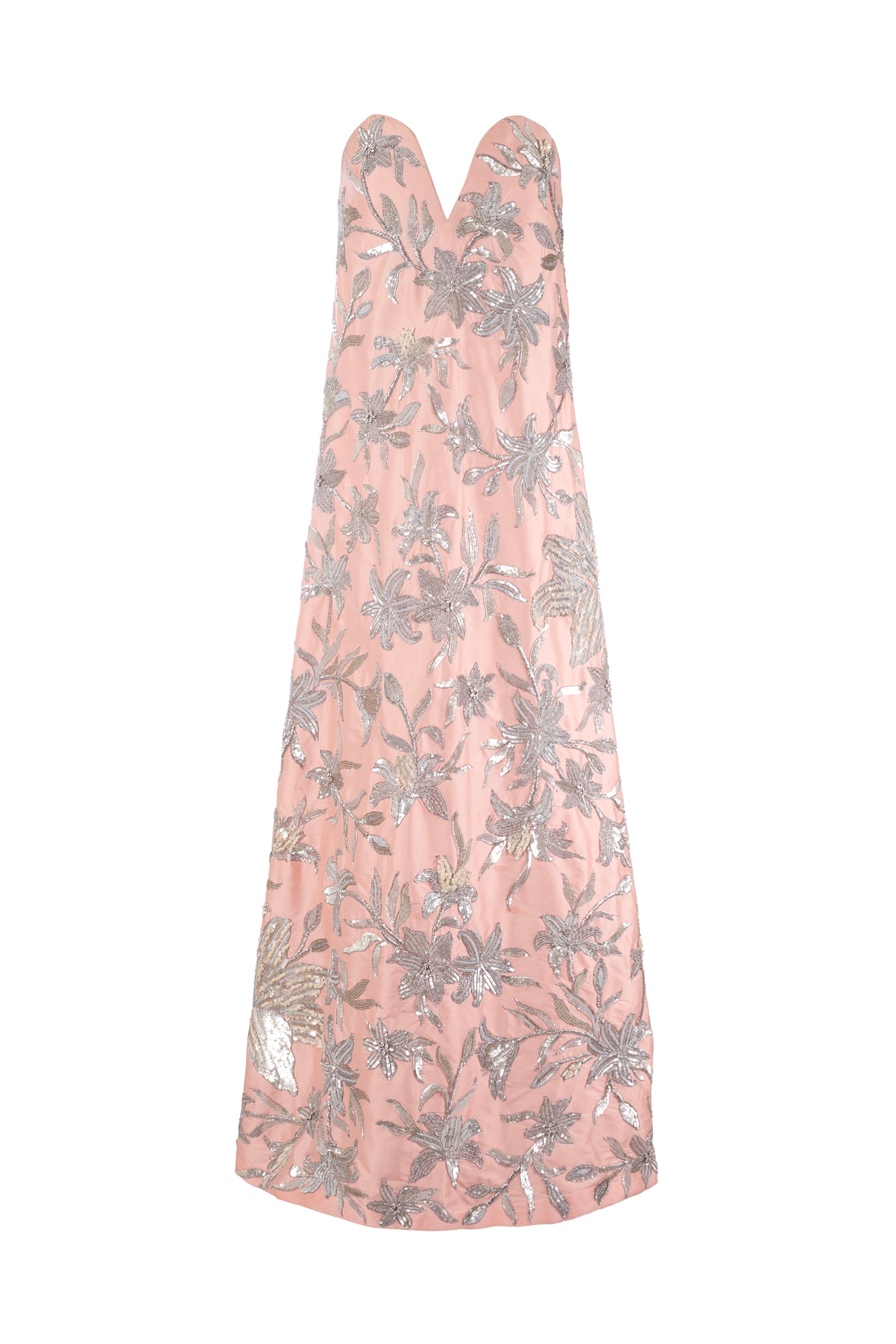 Frosted Rose Tapestry Dress