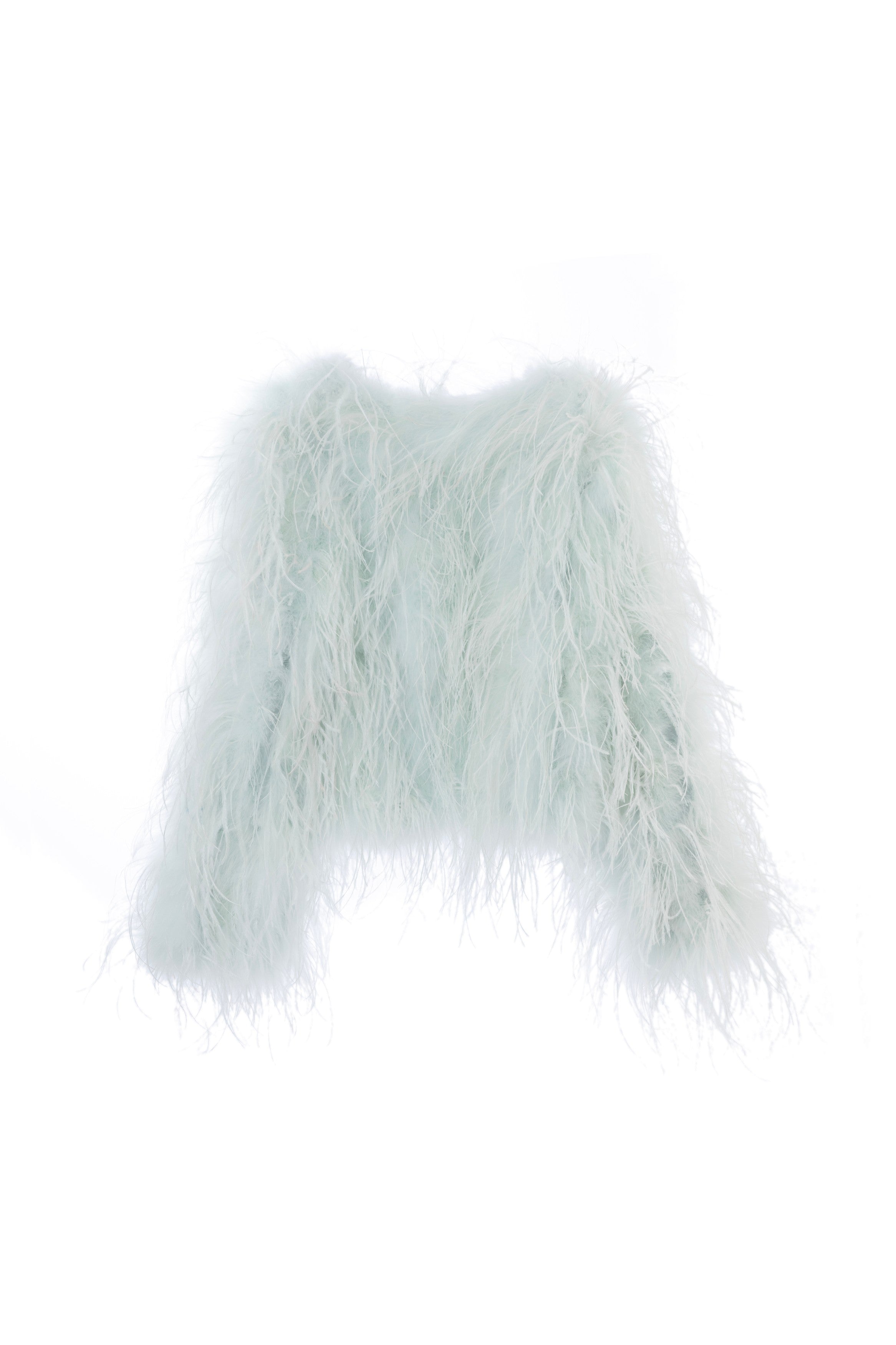 Aquamarine Frosted Bloom Jacket